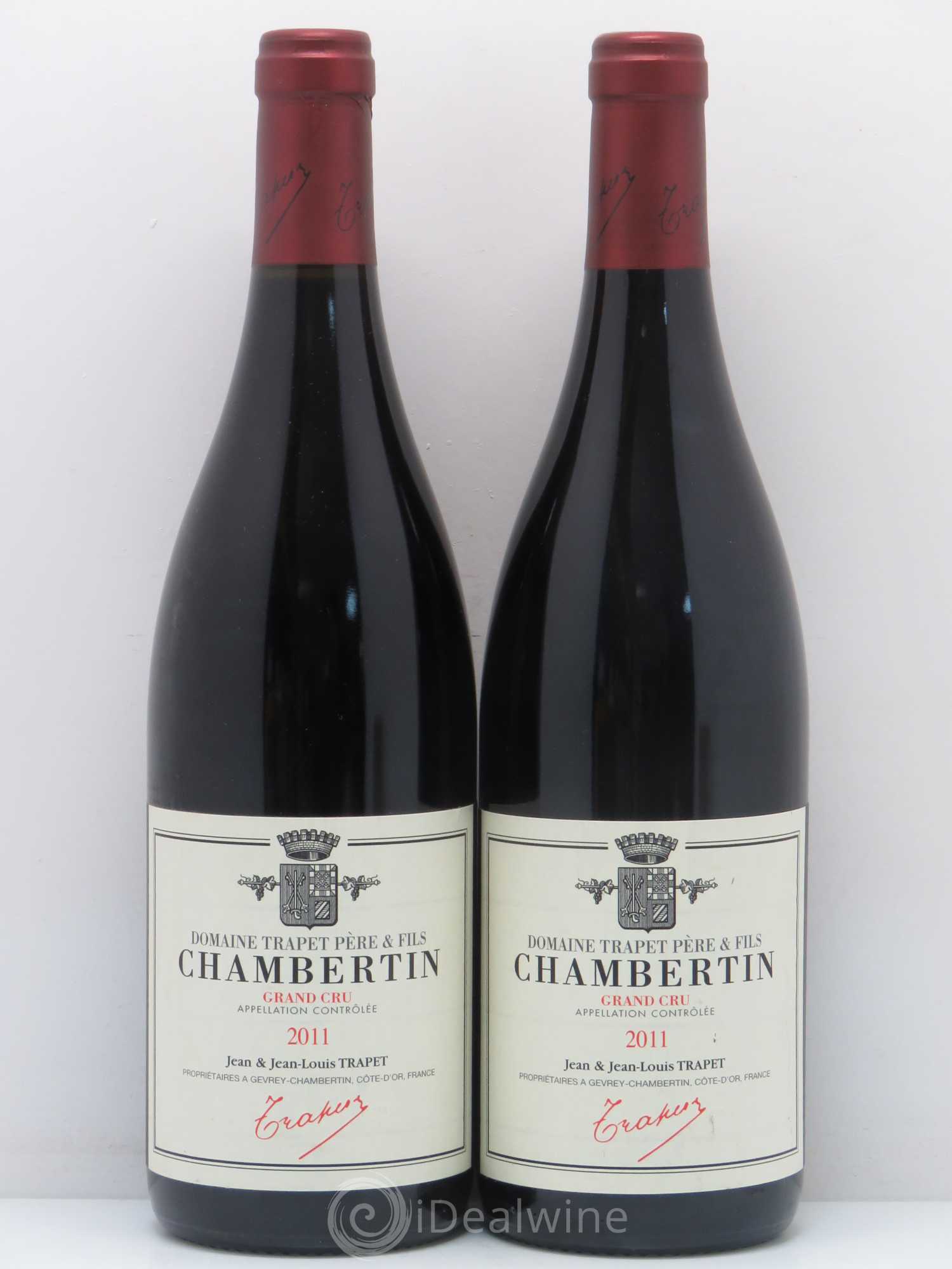 Chambertin Grand Cru Domaine Trapet 2011 - Lot de 2 bouteilles - 0