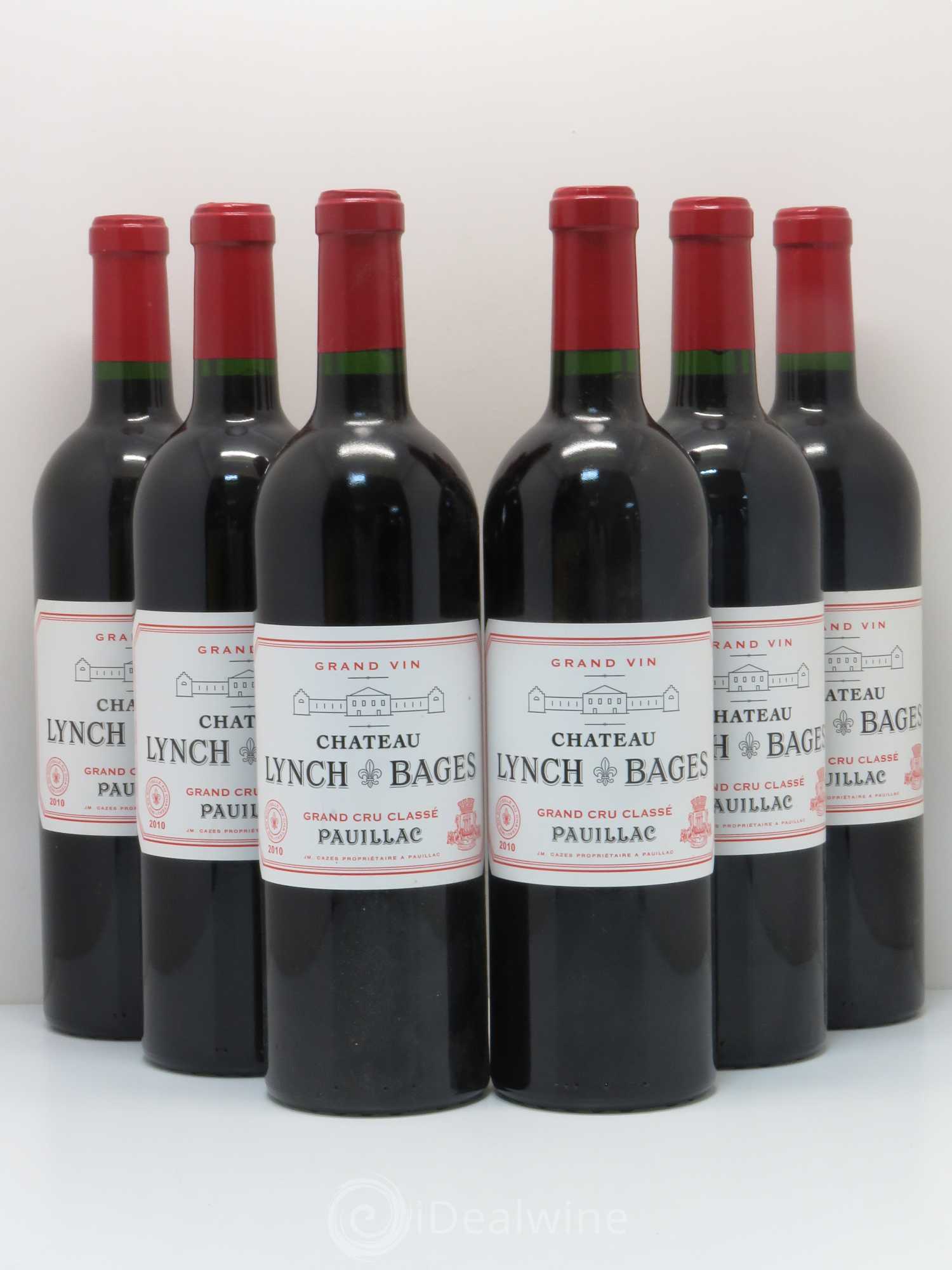 Château Lynch Bages 5ème Grand Cru Classé 2010 - Lot de 6 bouteilles - 0