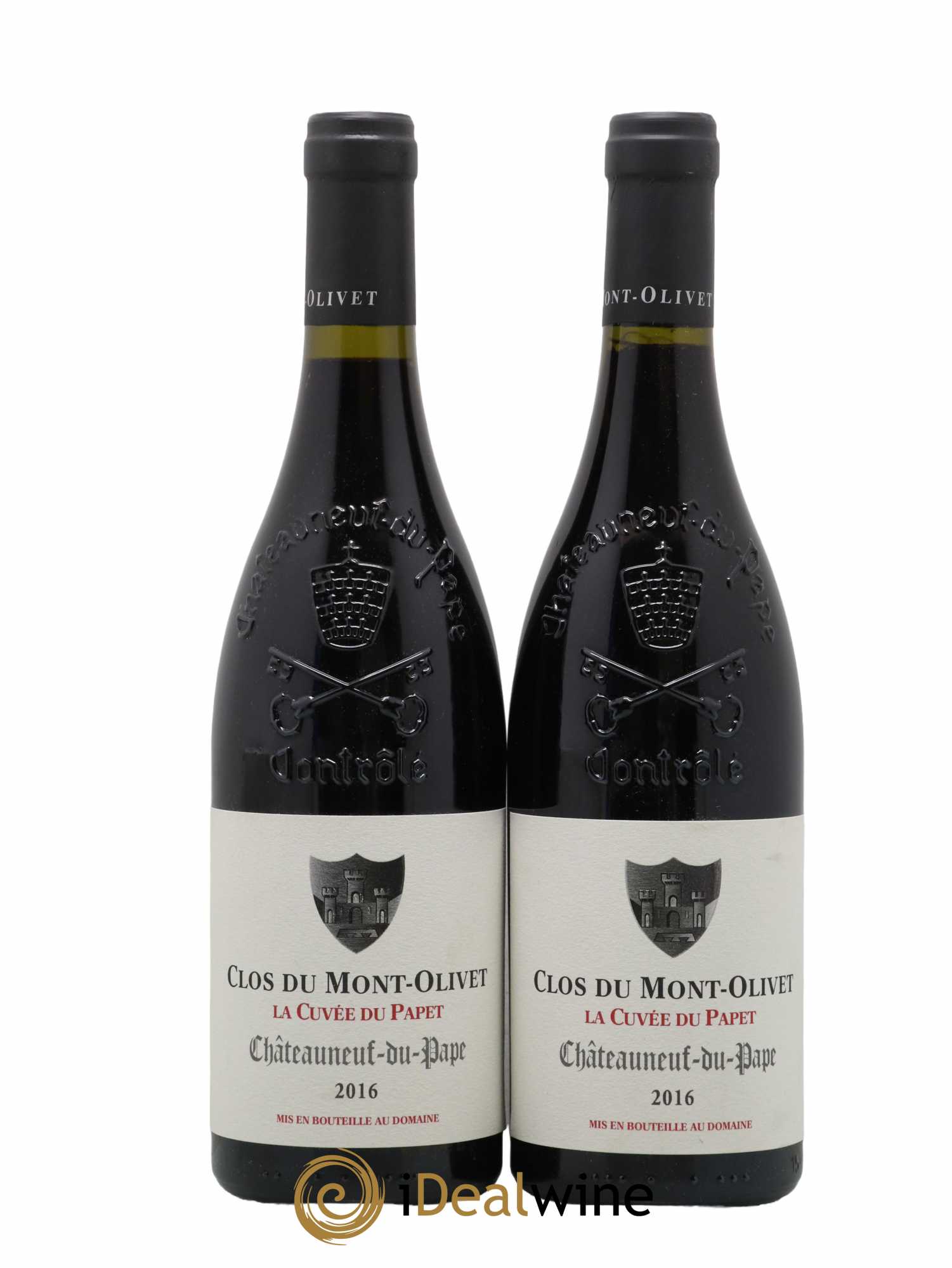 Châteauneuf-du-Pape Cuvée du Papet Clos du Mont-Olivet 2016 - Lot de 2 bouteilles - 0