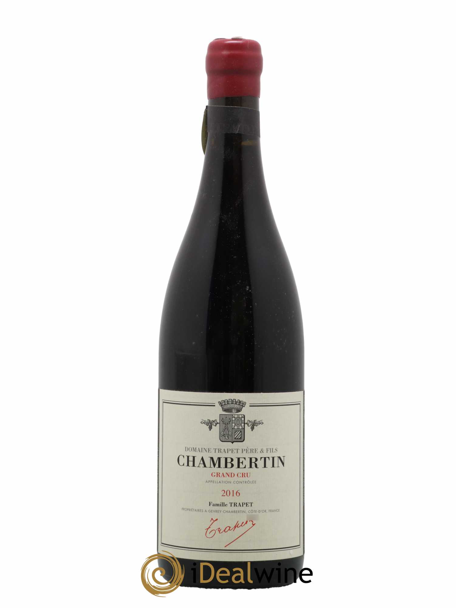 Chambertin Grand Cru Domaine Trapet 2016 - Lot de 1 bouteille - 0