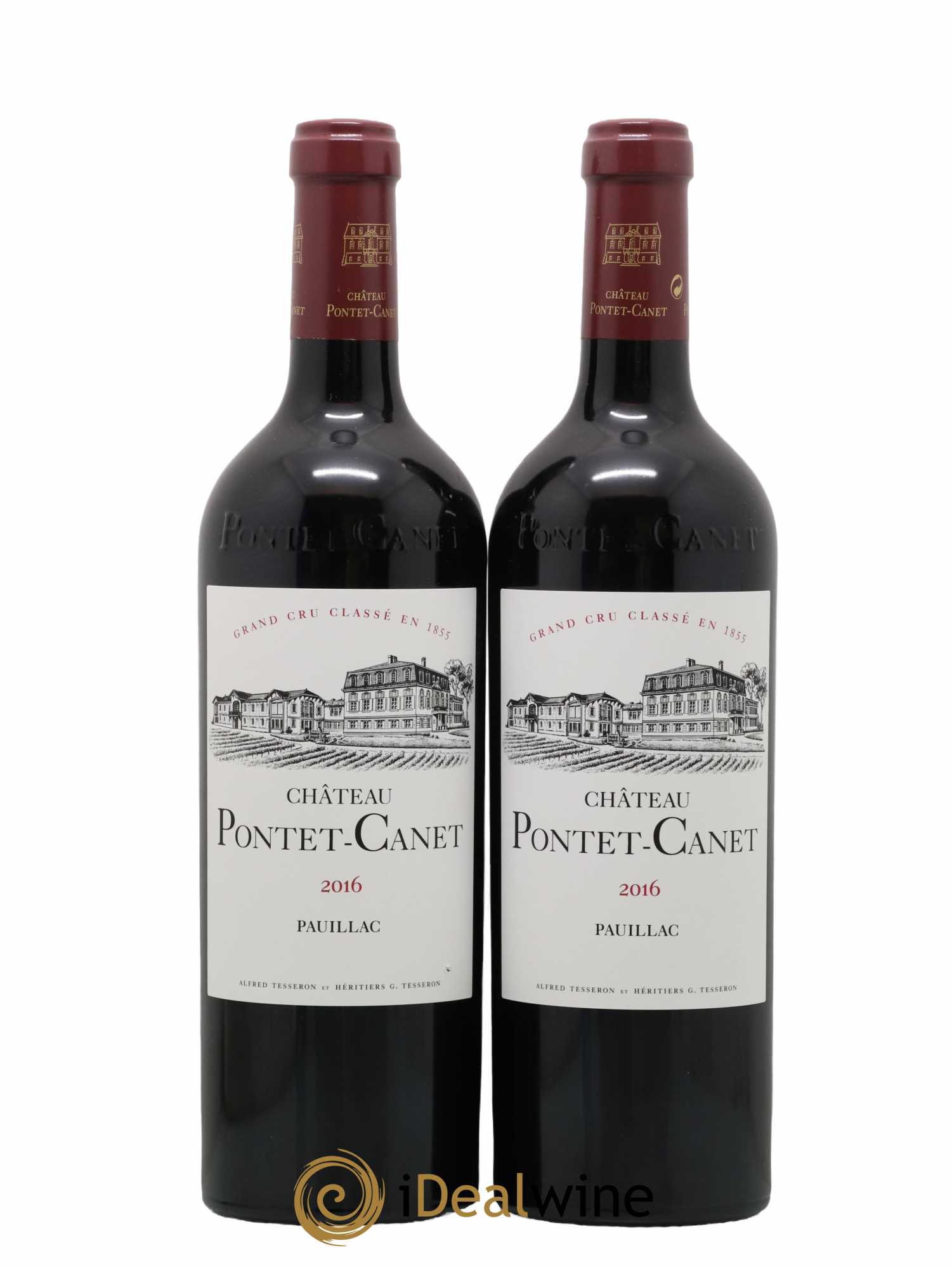 Château Pontet Canet 5ème Grand Cru Classé 2016 - Lot of 2 bottles - 0