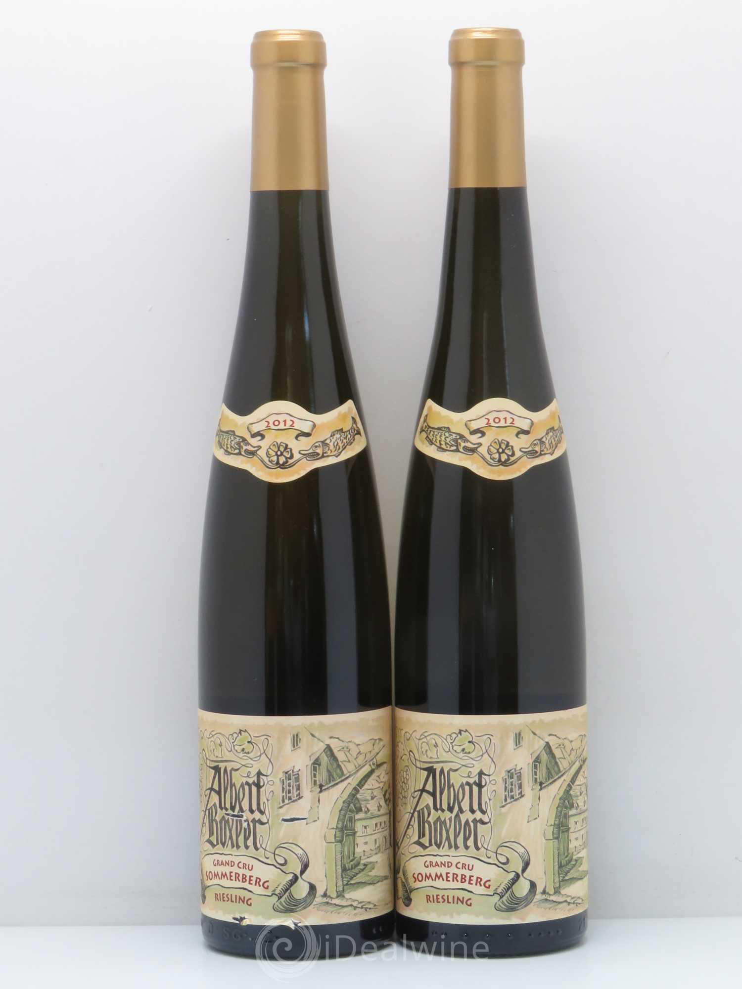 Riesling Grand Cru Sommerberg E Albert Boxler 2012 - Lotto di 2 bottiglie - 0