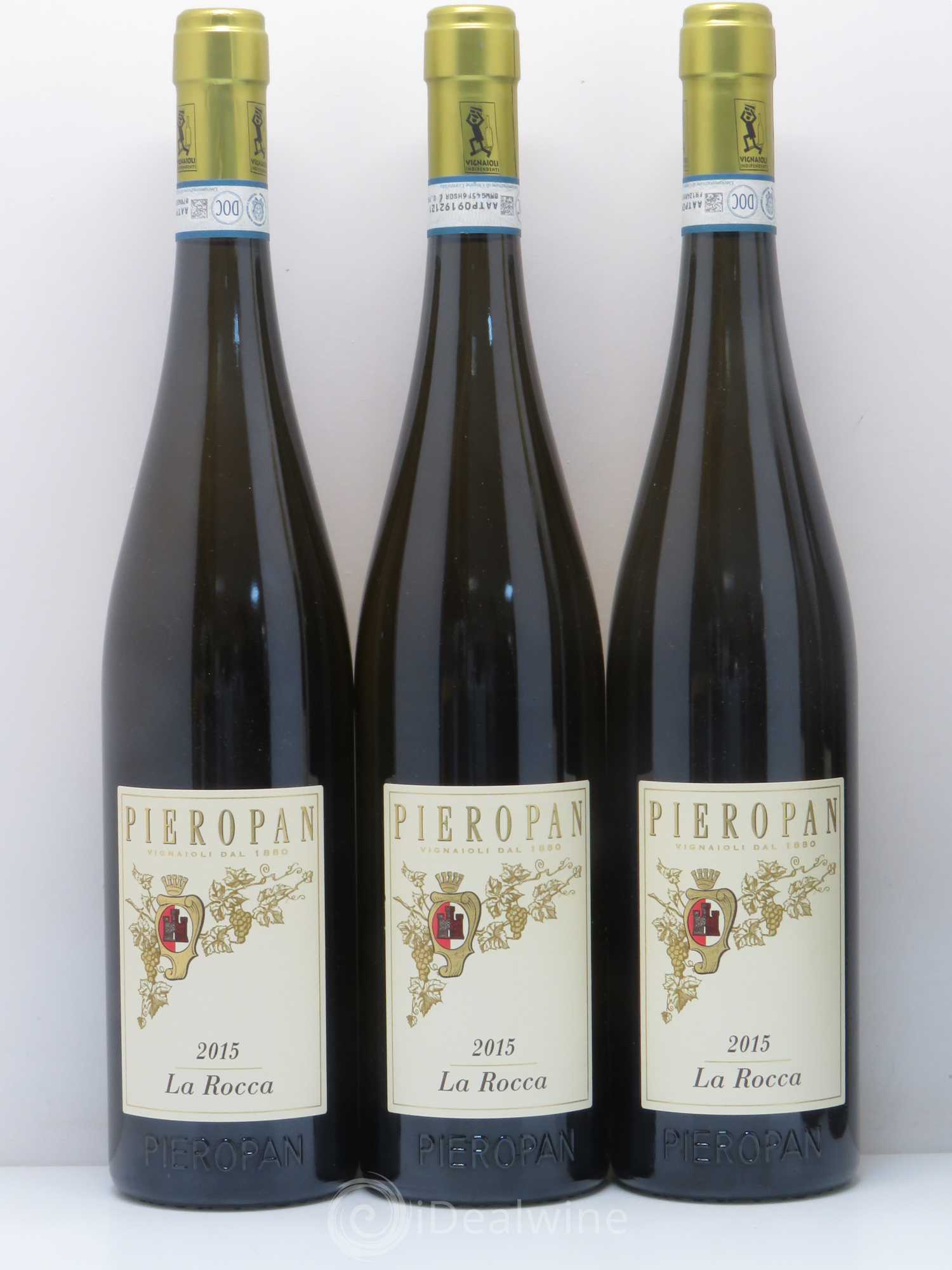 Italie Pieropan La Rocca 2015 - Lot de 5 bouteilles - 1