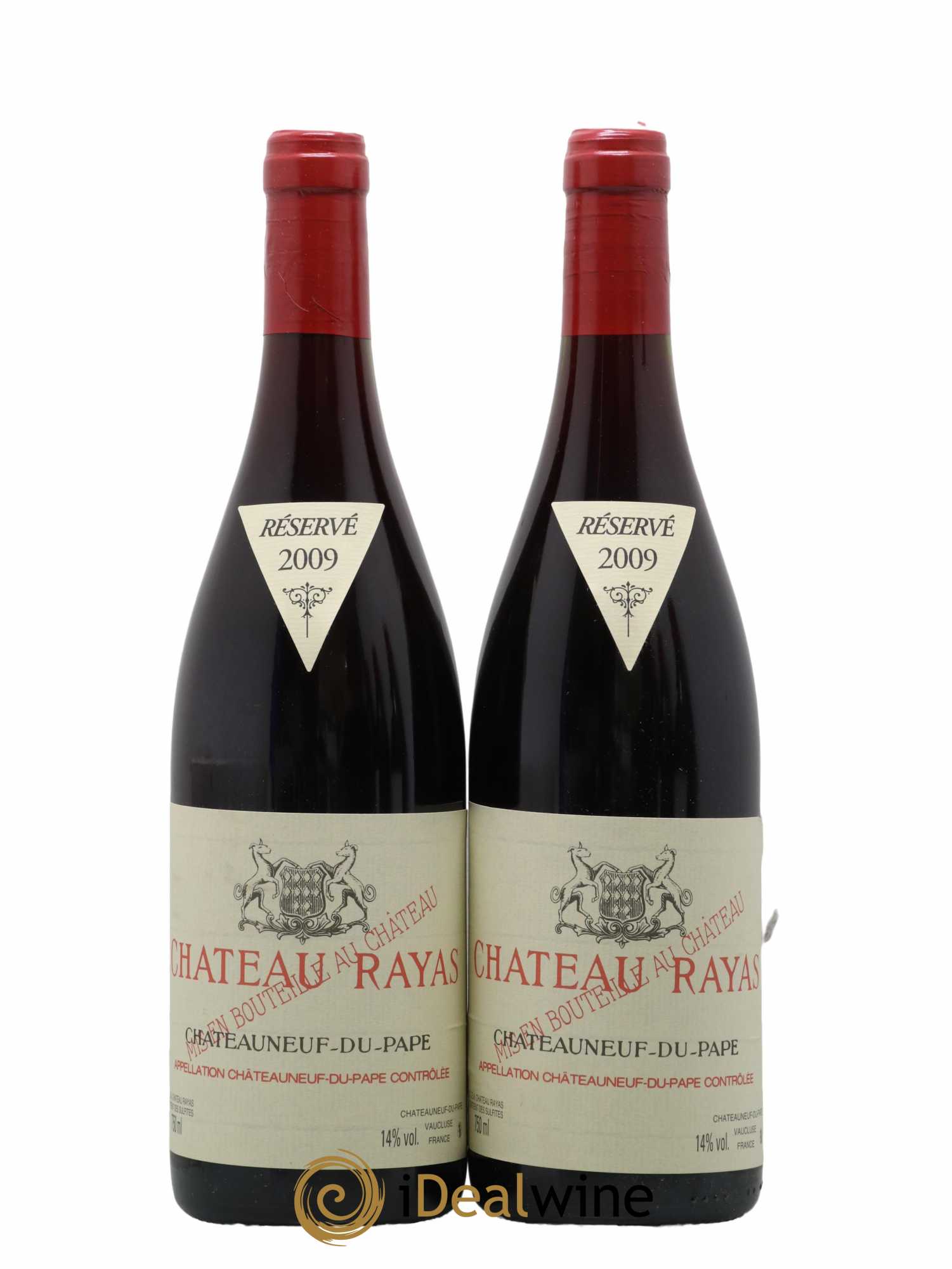 Châteauneuf-du-Pape Château Rayas Emmanuel Reynaud 2009 - Lot de 2 bouteilles - 0
