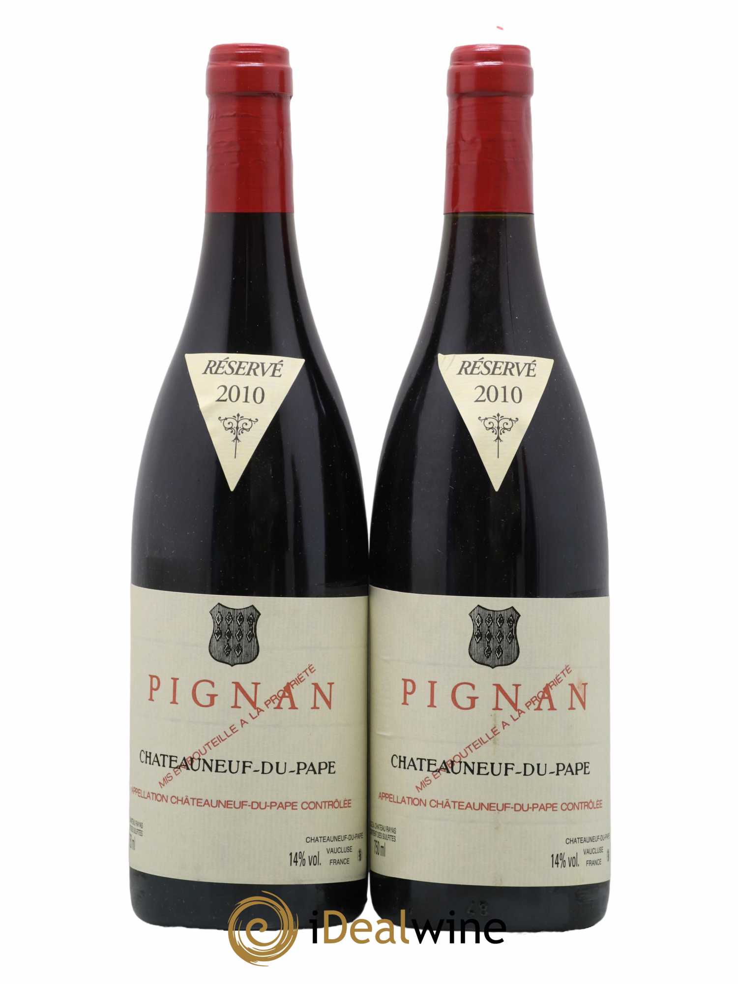 Châteauneuf-du-Pape Pignan Emmanuel Reynaud 2010 - Lot de 2 bouteilles - 0
