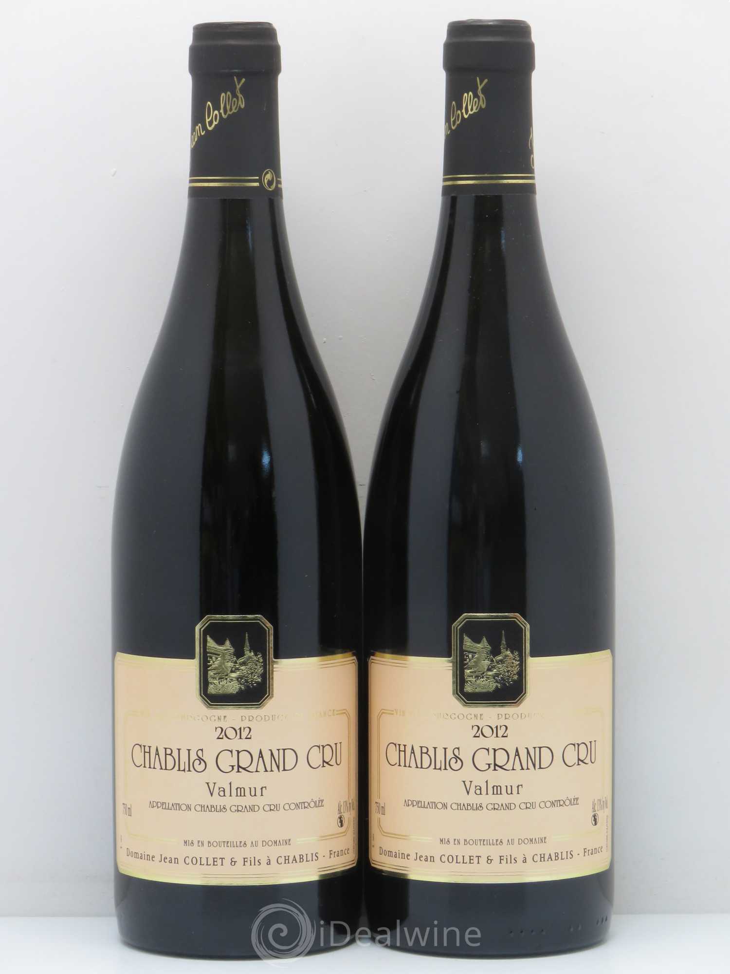 Chablis Grand Cru Valmur Jean Collet 2012 - Posten von 2 Flaschen - 0