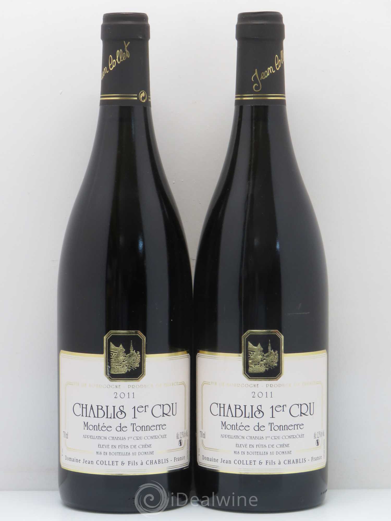 Chablis 1er Cru Montée de Tonnerre Jean Collet 2011 - Posten von 2 Flaschen - 0
