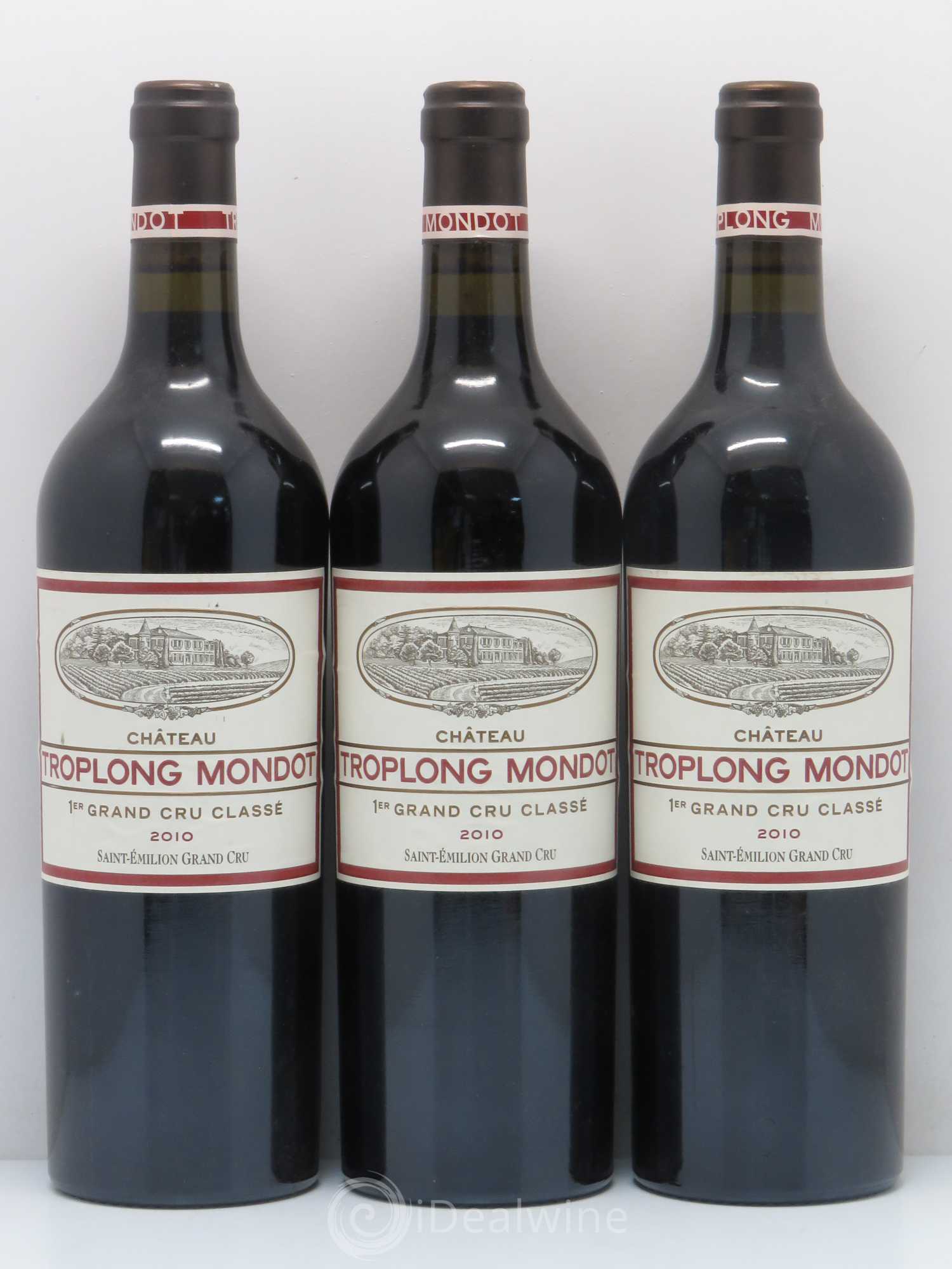Château Troplong Mondot 1er Grand Cru Classé B 2010 - Lotto di 6 bottiglie - 3