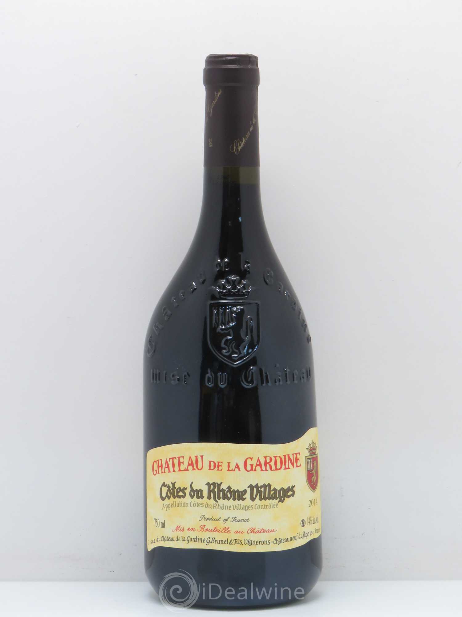 Côtes-du-Rhône Chateau de la Gardine (sans prix de réserve) 2014 - Posten von 1 Flasche - 0