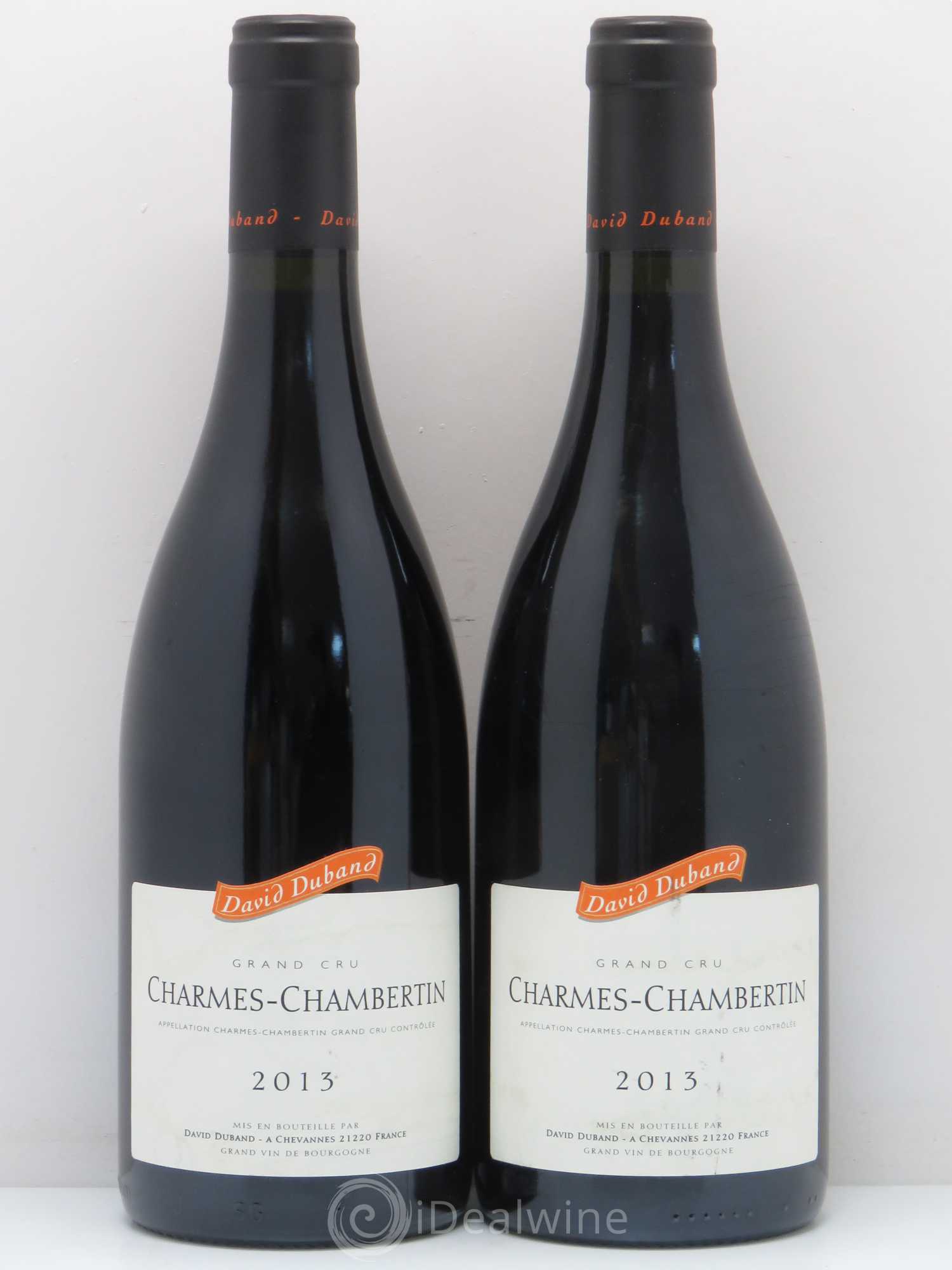Buy Charmes-Chambertin Grand Cru David Duband (Domaine) 2013 (lot