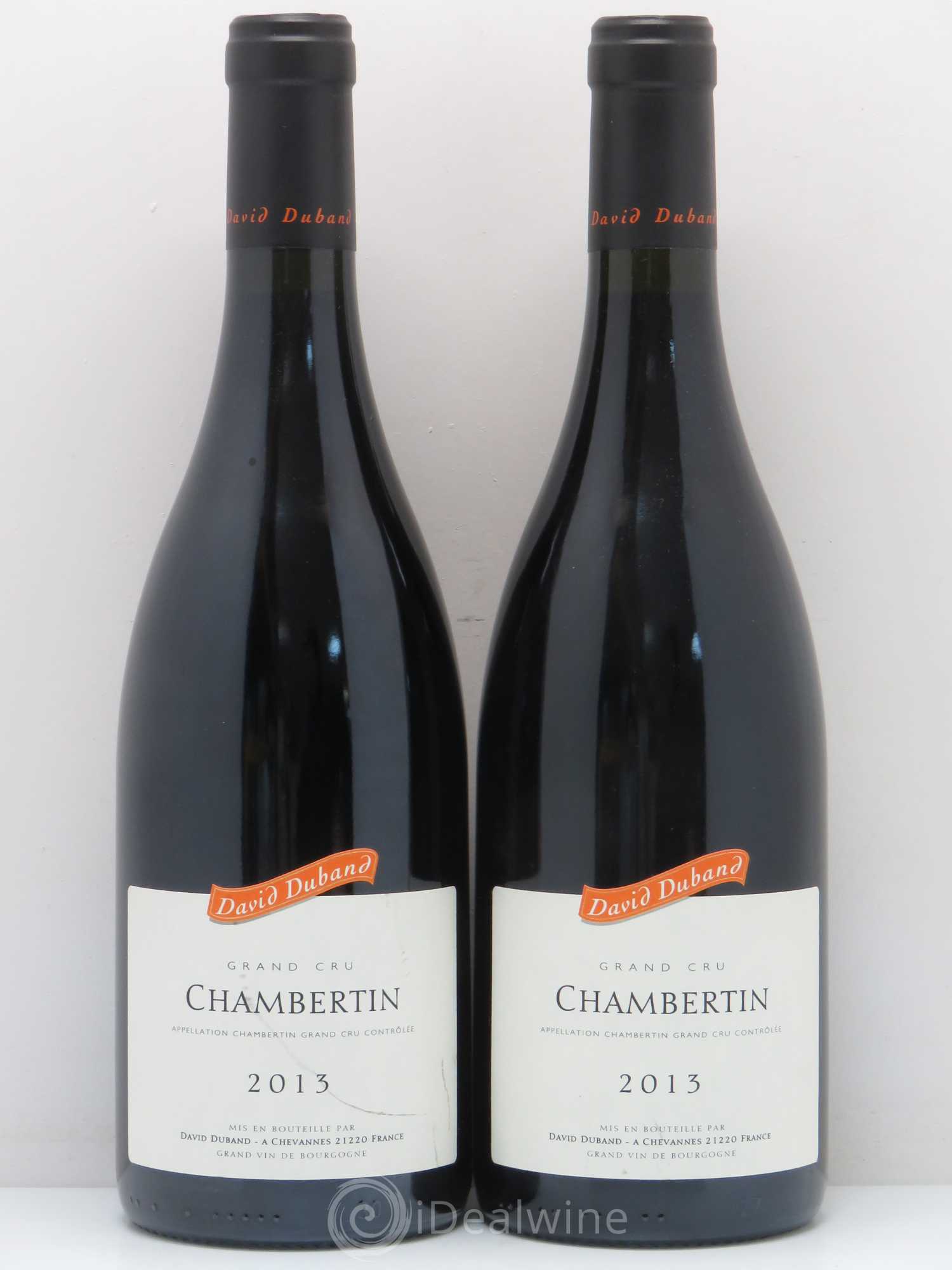 Chambertin Grand Cru Domaine David Duband 2013 - Posten von 2 Flaschen - 0