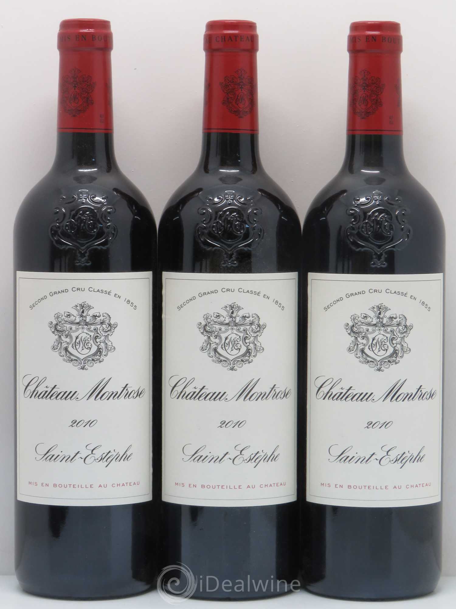 Château Montrose 2ème Grand Cru Classé 2010 - Lot de 6 bouteilles - 1