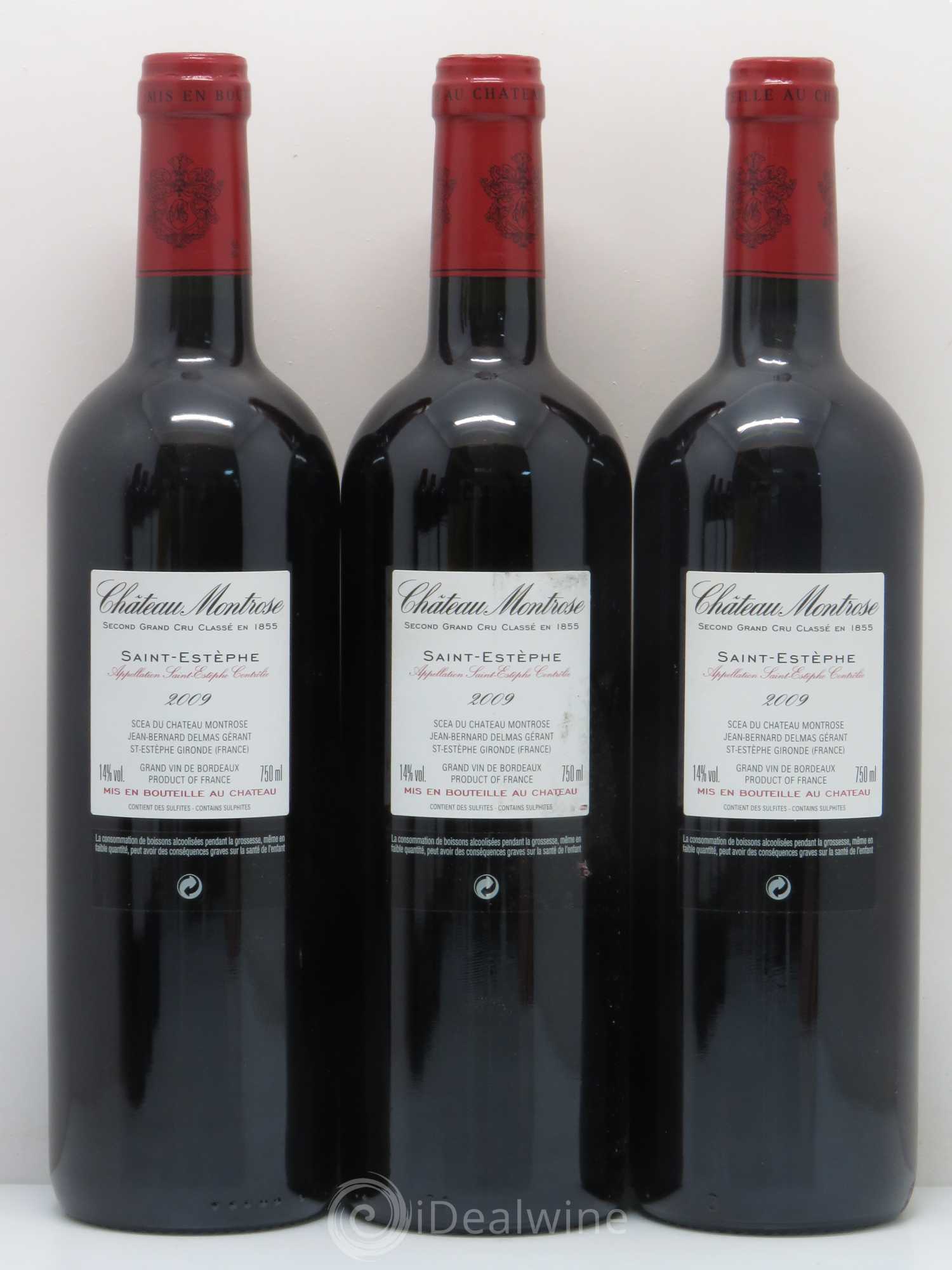 Château Montrose 2ème Grand Cru Classé 2009 - Lot de 6 bouteilles - 2