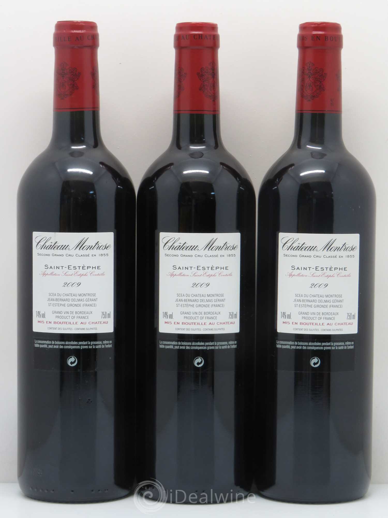 Château Montrose 2ème Grand Cru Classé 2009 - Lot de 6 bouteilles - 4