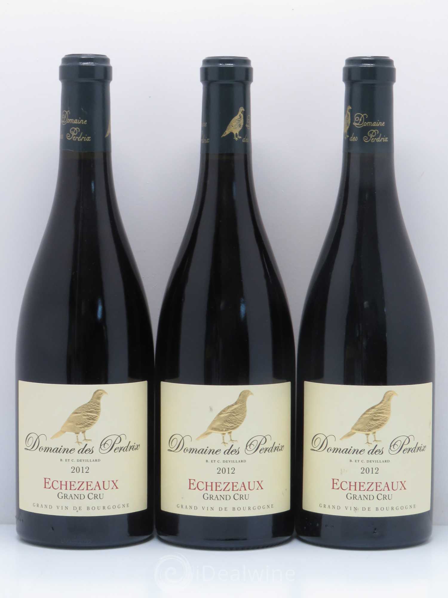 Echezeaux Grand Cru Perdrix (Domaine des) 2012 - Lot de 3 bouteilles - 0
