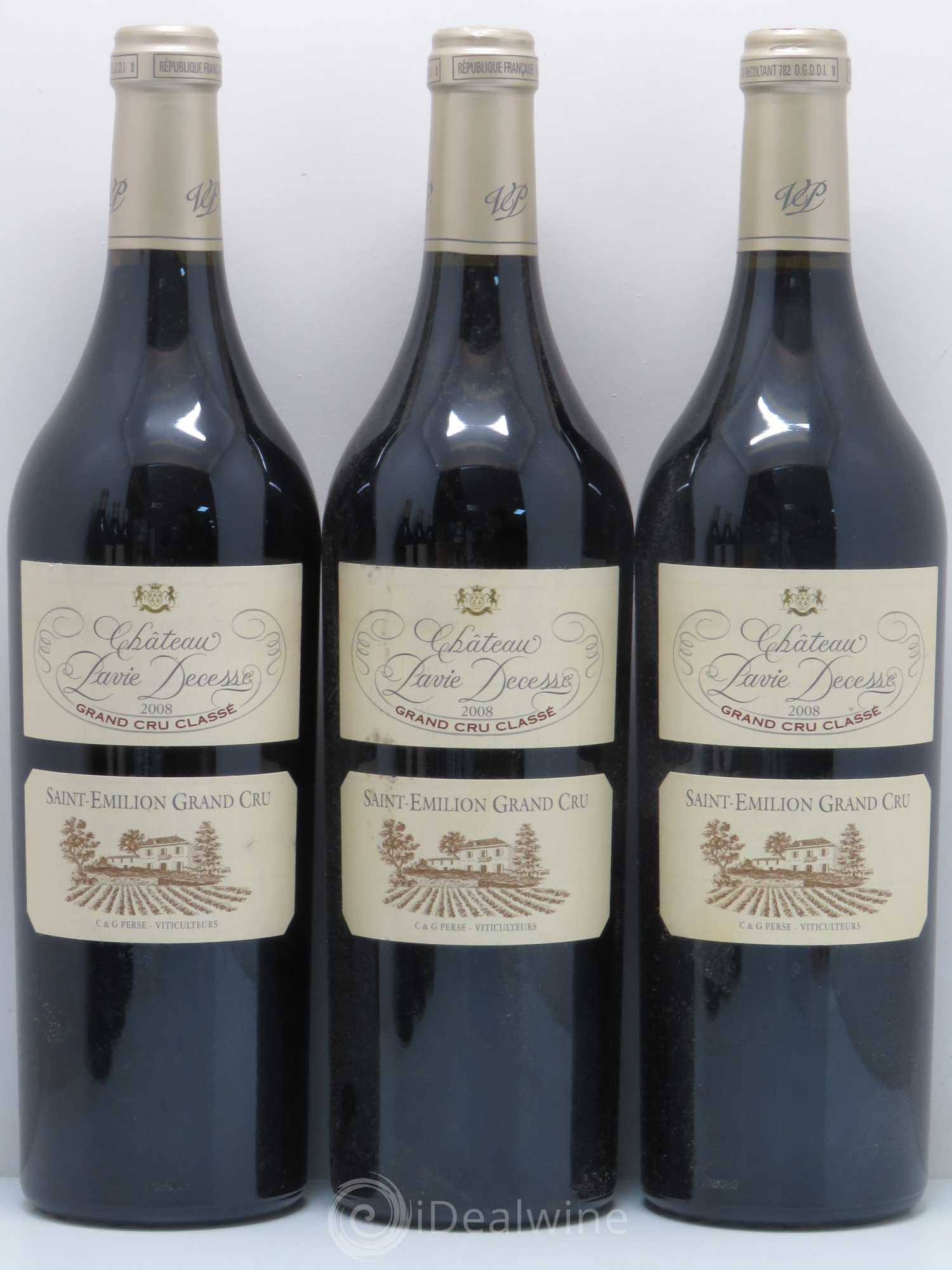 Château Pavie Decesse Grand Cru Classé 2008 - Lot de 6 bouteilles - 1