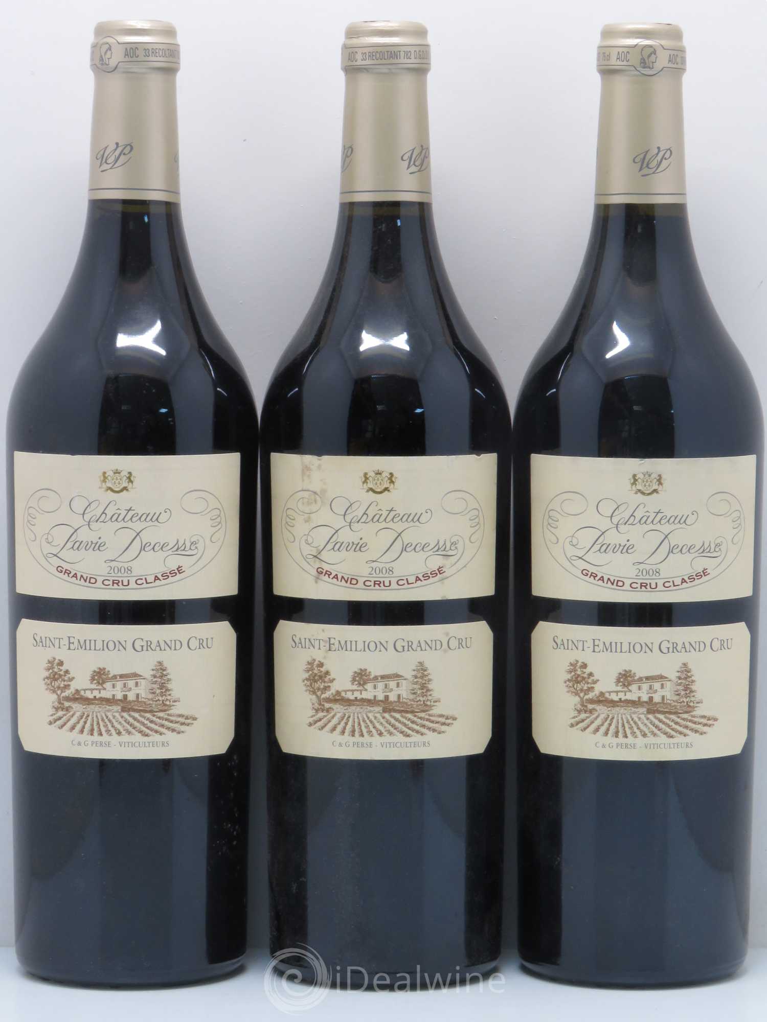 Château Pavie Decesse Grand Cru Classé 2008 - Lot de 6 bouteilles - 2