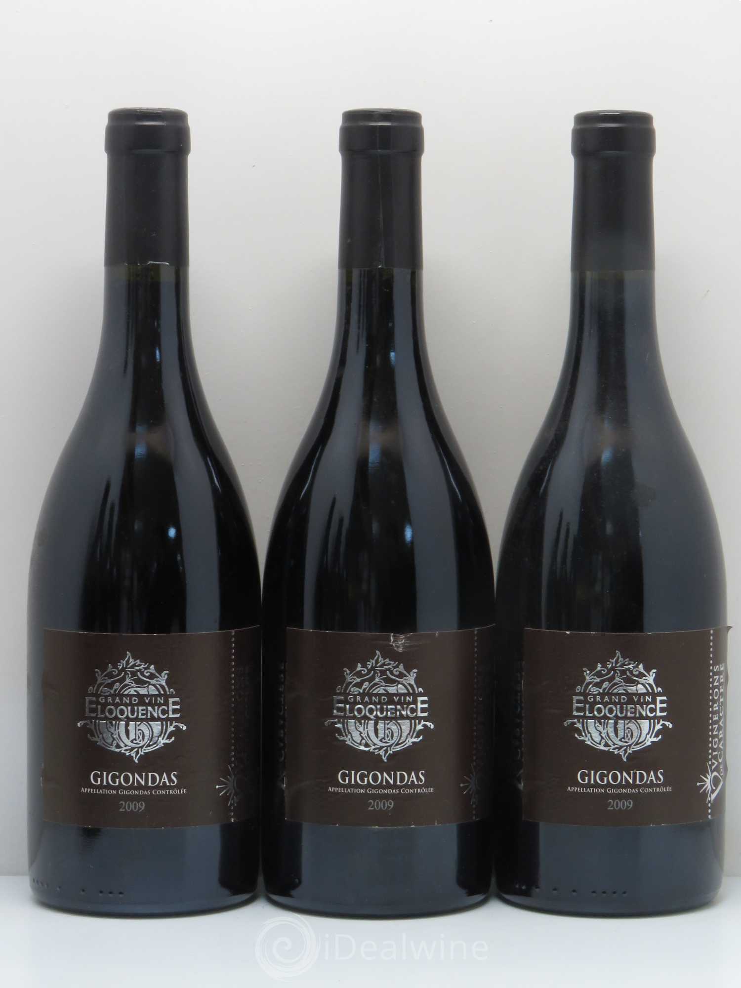 Gigondas Grand Vin Eloquence 2009 - Posten von 6 Flaschen - 1
