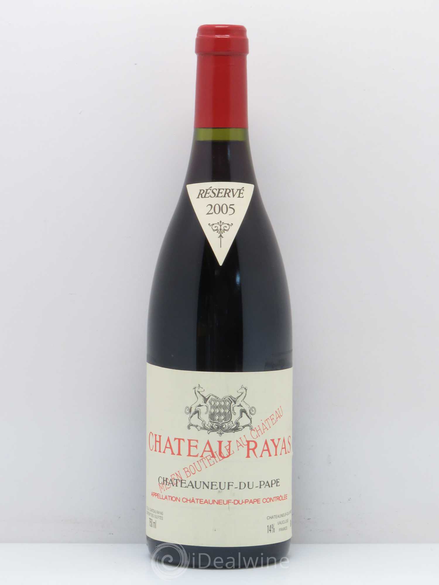 Châteauneuf-du-Pape Château Rayas Emmanuel Reynaud 2005 - Lot de 1 bouteille - 0