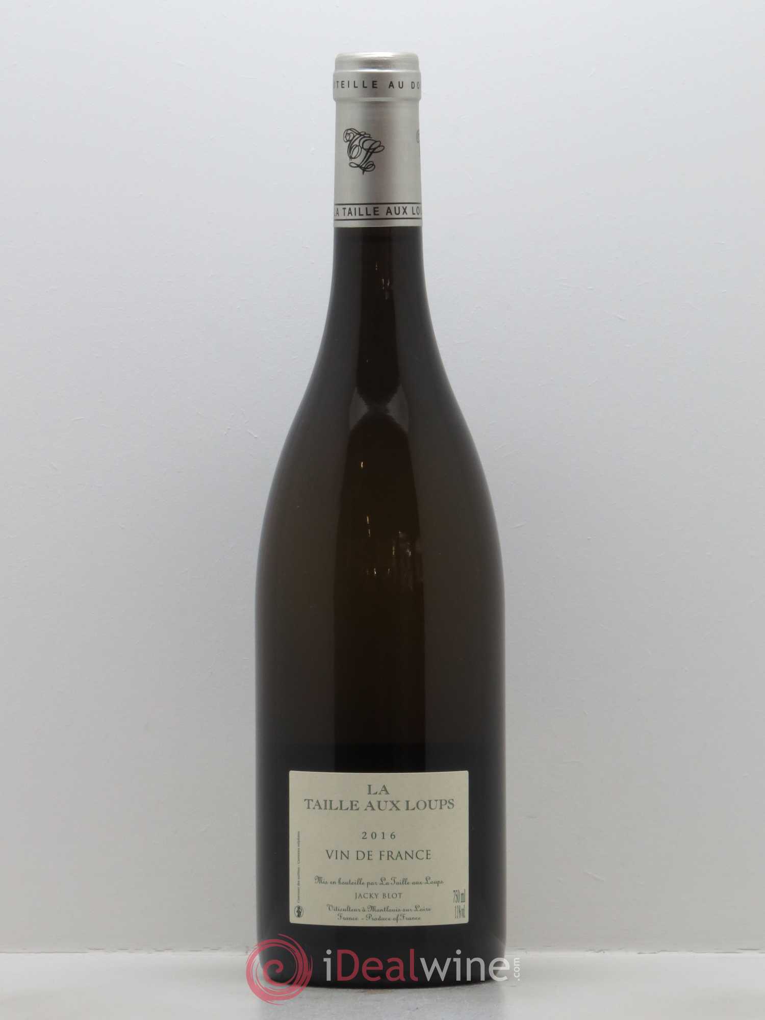 Vin de France Venise La Taille aux Loups - Jacky Blot 2016 - Lot de 1 bouteille - 1