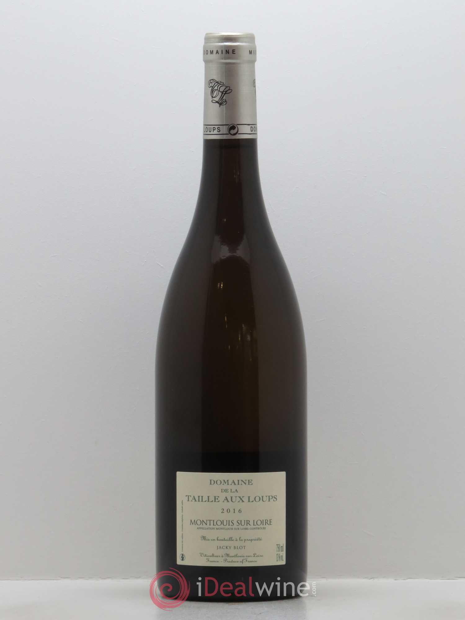 Montlouis-sur-Loire Clos de Mosny La Taille aux Loups - Jacky Blot 2016 - Lot de 1 bouteille - 1