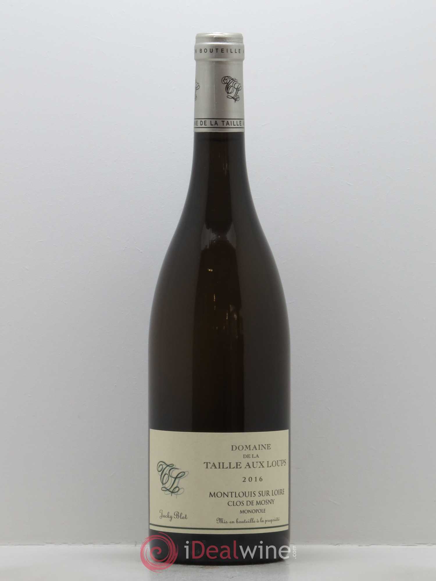 Montlouis-sur-Loire Clos de Mosny La Taille aux Loups - Jacky Blot 2016 - Lot de 1 bouteille - 0