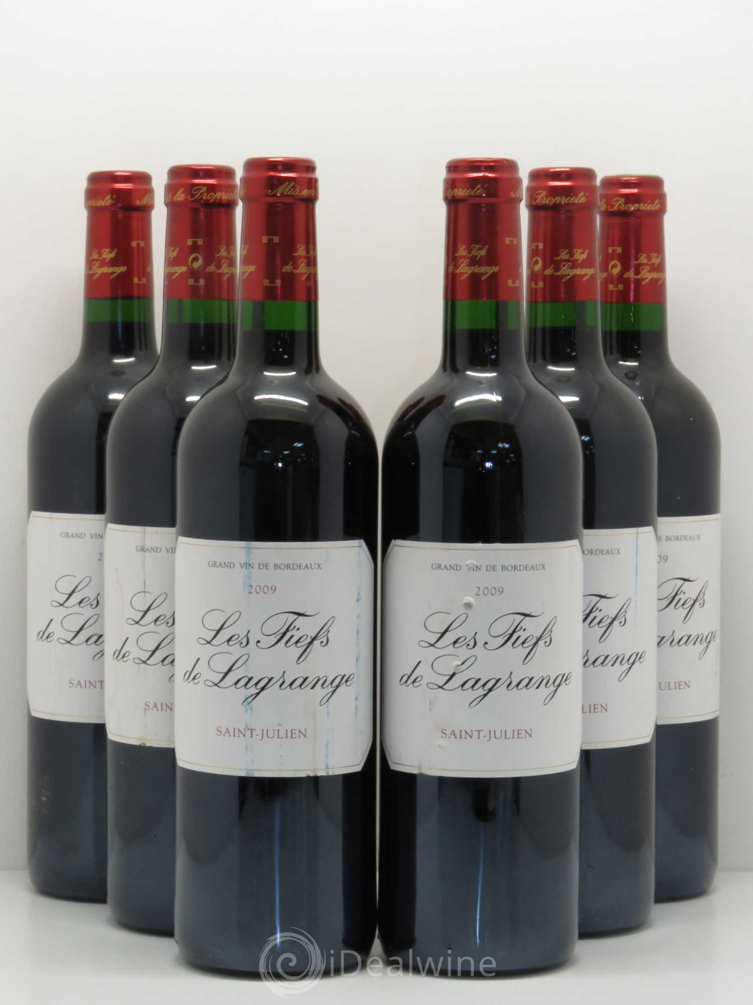 Les Fiefs de Lagrange Second Vin 2009 - Lot de 6 bouteilles - 0