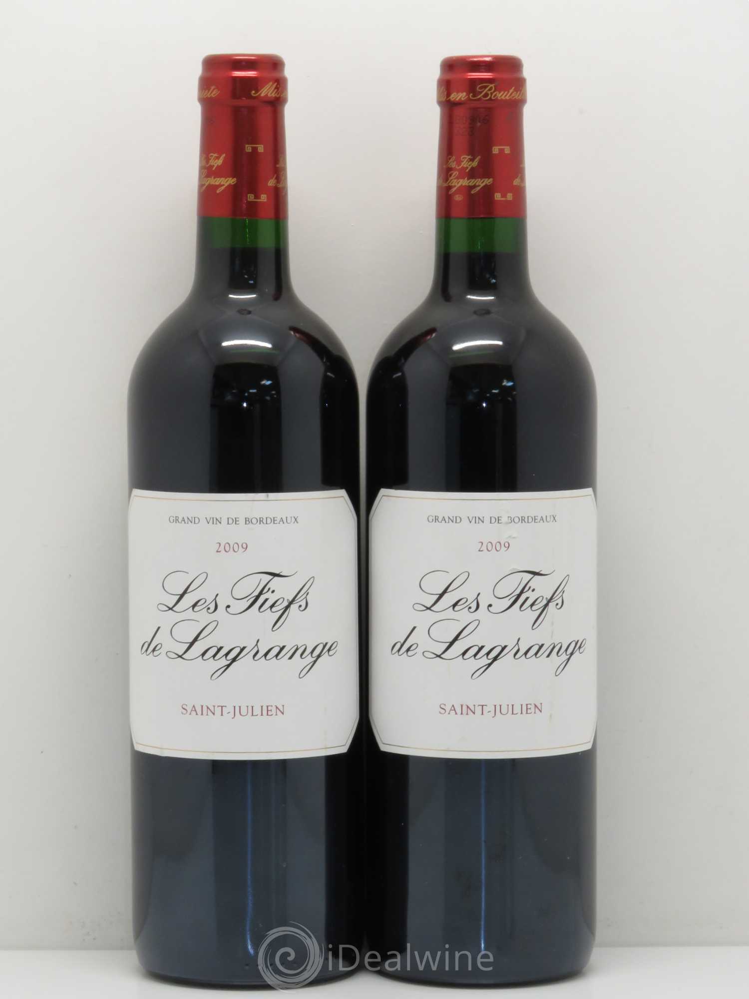 Les Fiefs de Lagrange Second Vin 2009 - Lot de 2 bouteilles - 0