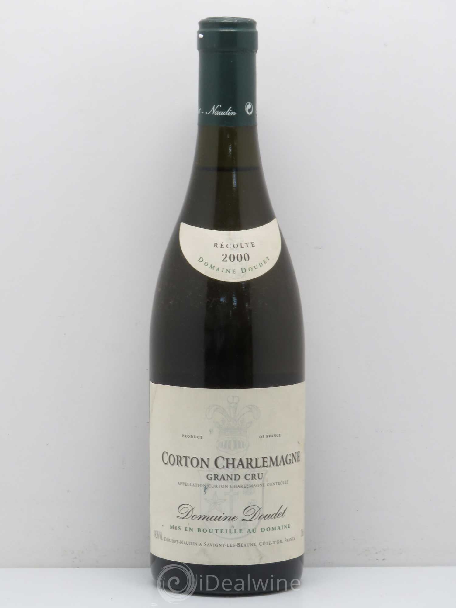 Corton-Charlemagne Grand Cru Domaine Doudet 2000 - Lot de 1 bouteille - 0