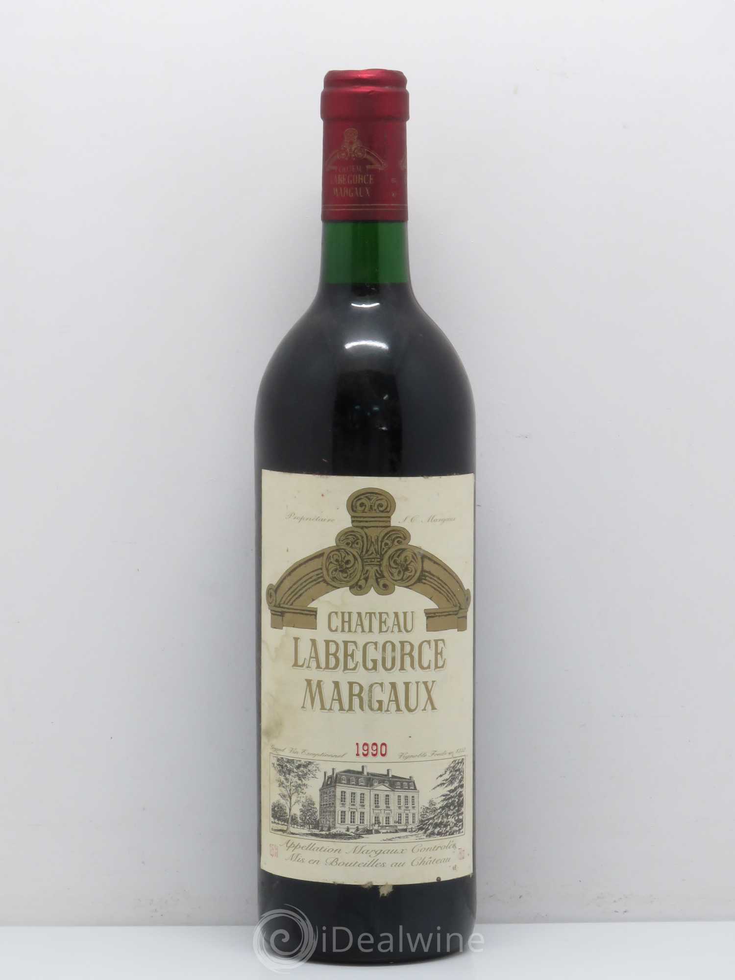 Château Labegorce Cru Bourgeois 1990 - Lot de 1 bouteille - 0