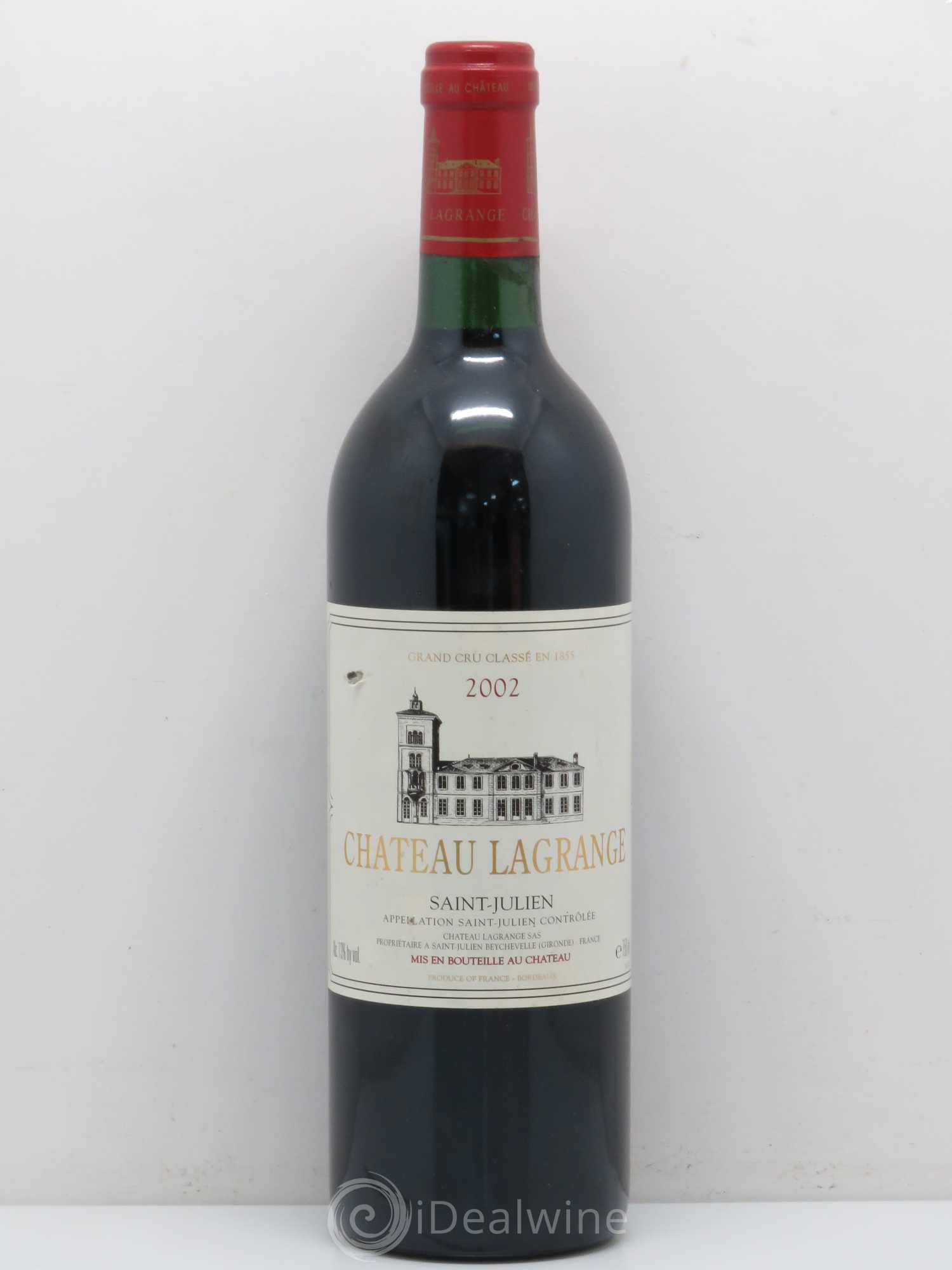 Château Lagrange 3ème Grand Cru Classé 2002 - Lot de 1 bouteille - 0