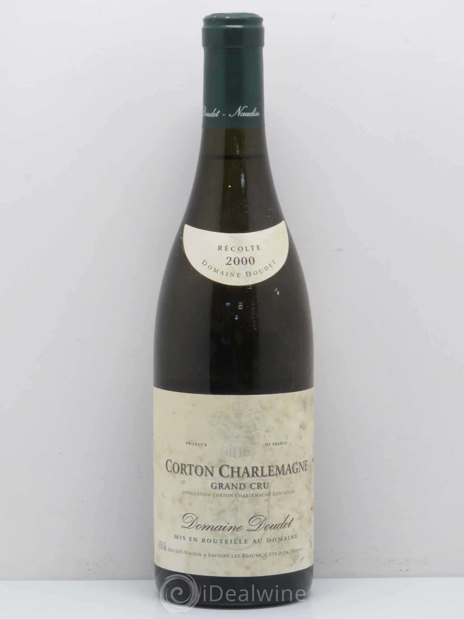 Corton-Charlemagne Grand Cru Domaine Doudet 2000 - Lot de 1 bouteille - 0