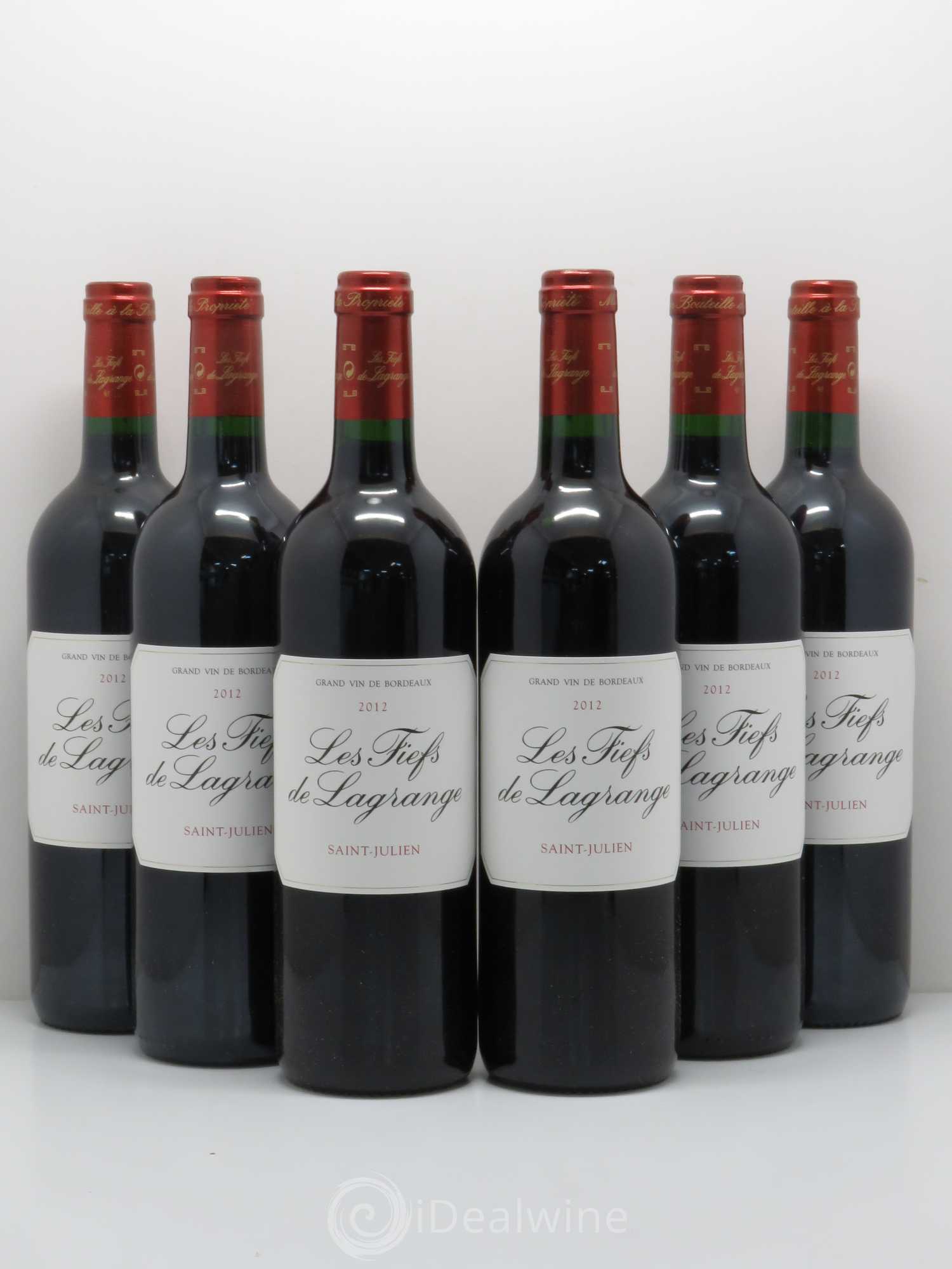 Les Fiefs de Lagrange Second Vin 2012 - Lot de 6 bouteilles - 0