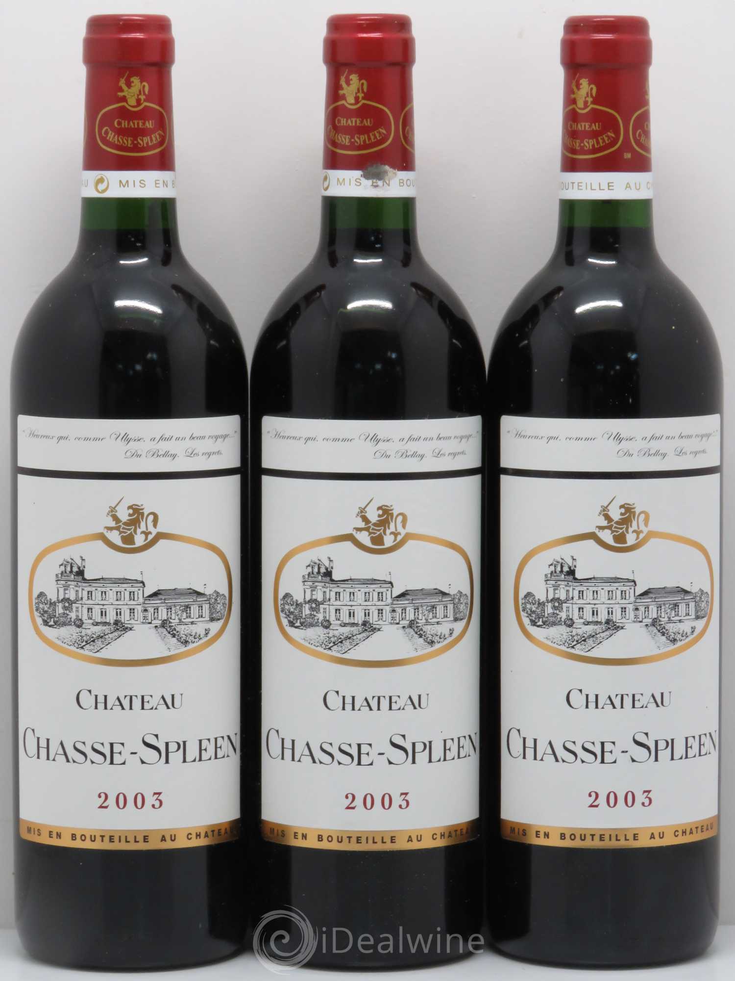 Château Chasse Spleen 2003 - Lot de 12 bouteilles - 1