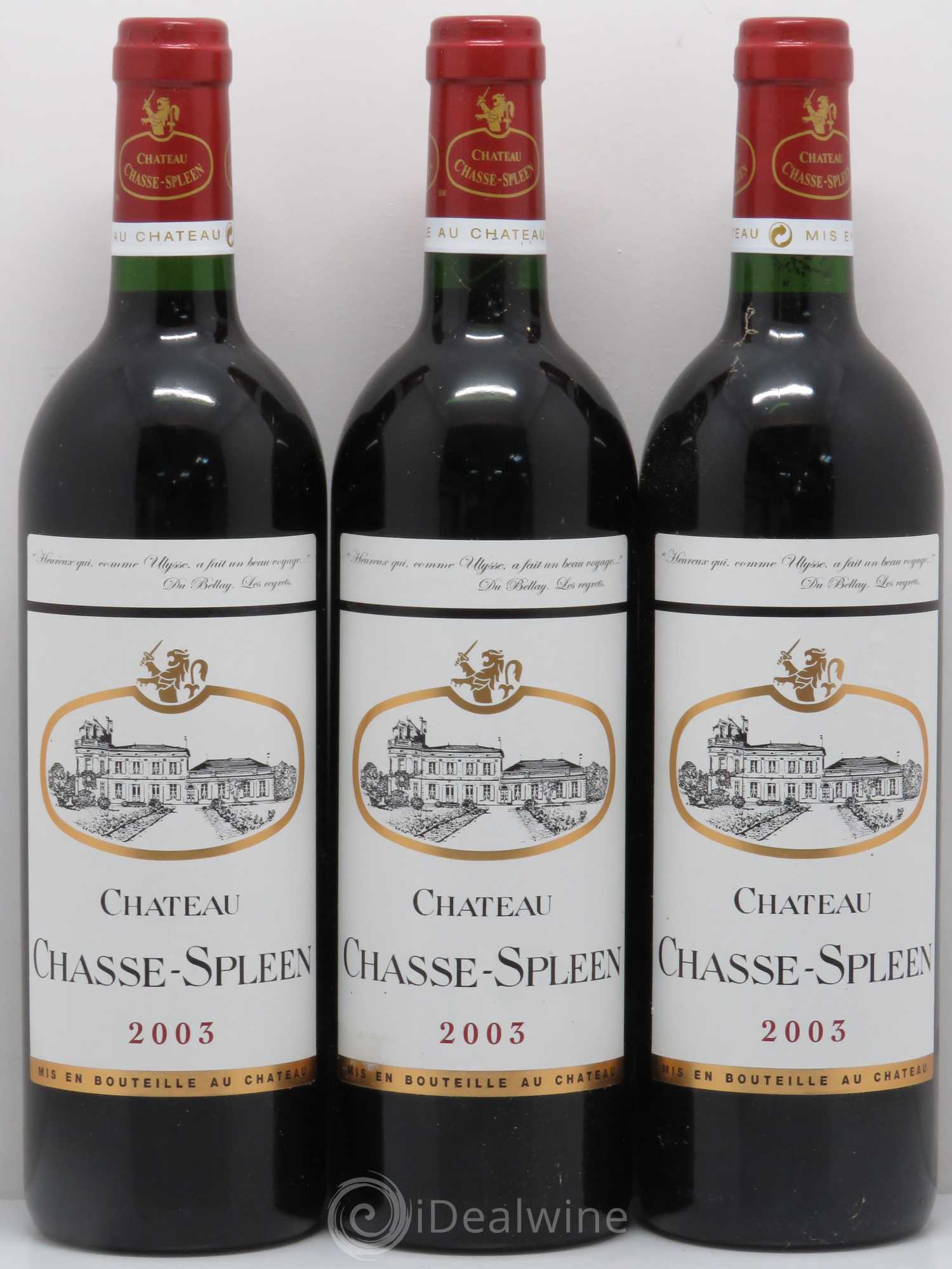 Château Chasse Spleen 2003 - Lot de 12 bouteilles - 2