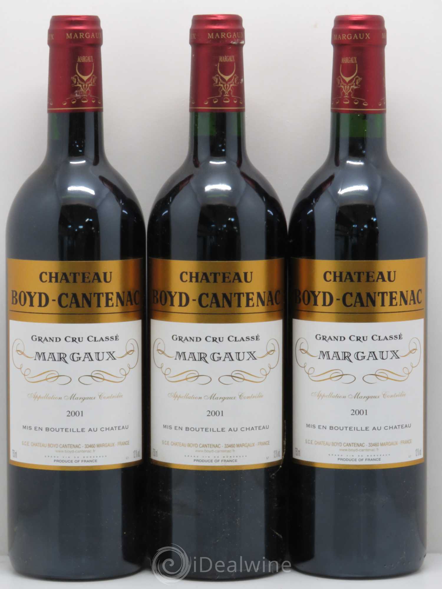 Château Boyd Cantenac 3ème Grand Cru Classé 2001 - Lot de 12 bouteilles - 4