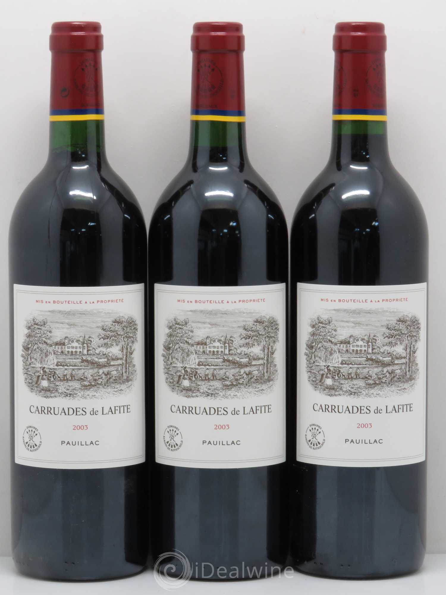 Carruades de Lafite Rothschild Second Vin 2003 - Lot de 12 bouteilles - 3