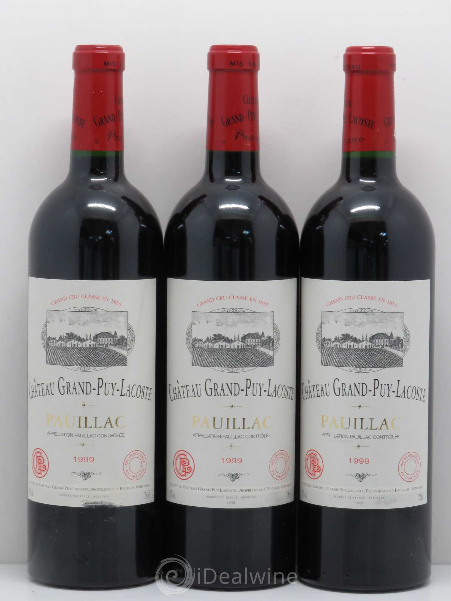 Château Grand Puy Lacoste 5ème Grand Cru Classé 1999 - Lot de 12 bouteilles - 4