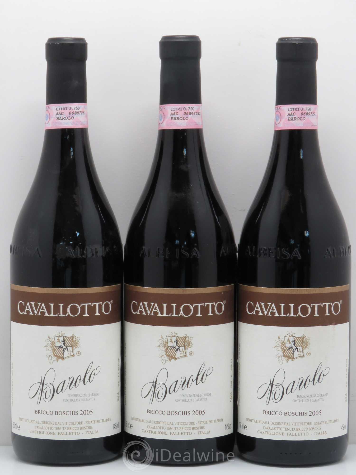 Barolo Bricco Boschis Cavallotto 2005 - Lot de 6 bouteilles - 2