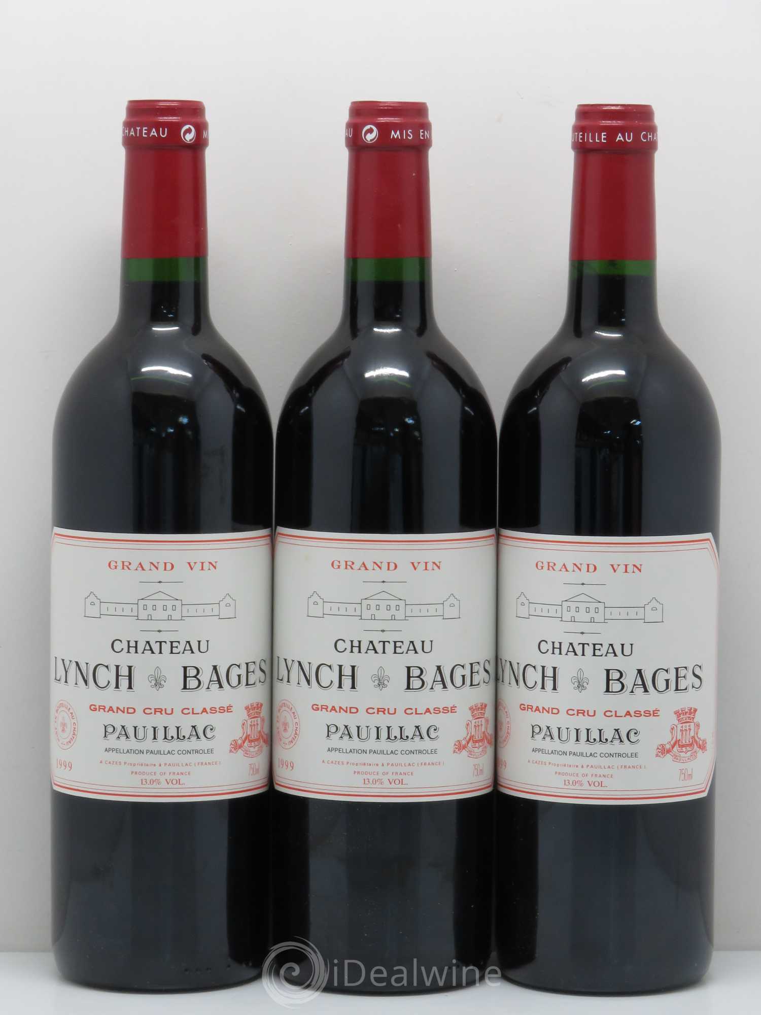Château Lynch Bages 5ème Grand Cru Classé 1999 - Lot de 12 bouteilles - 2
