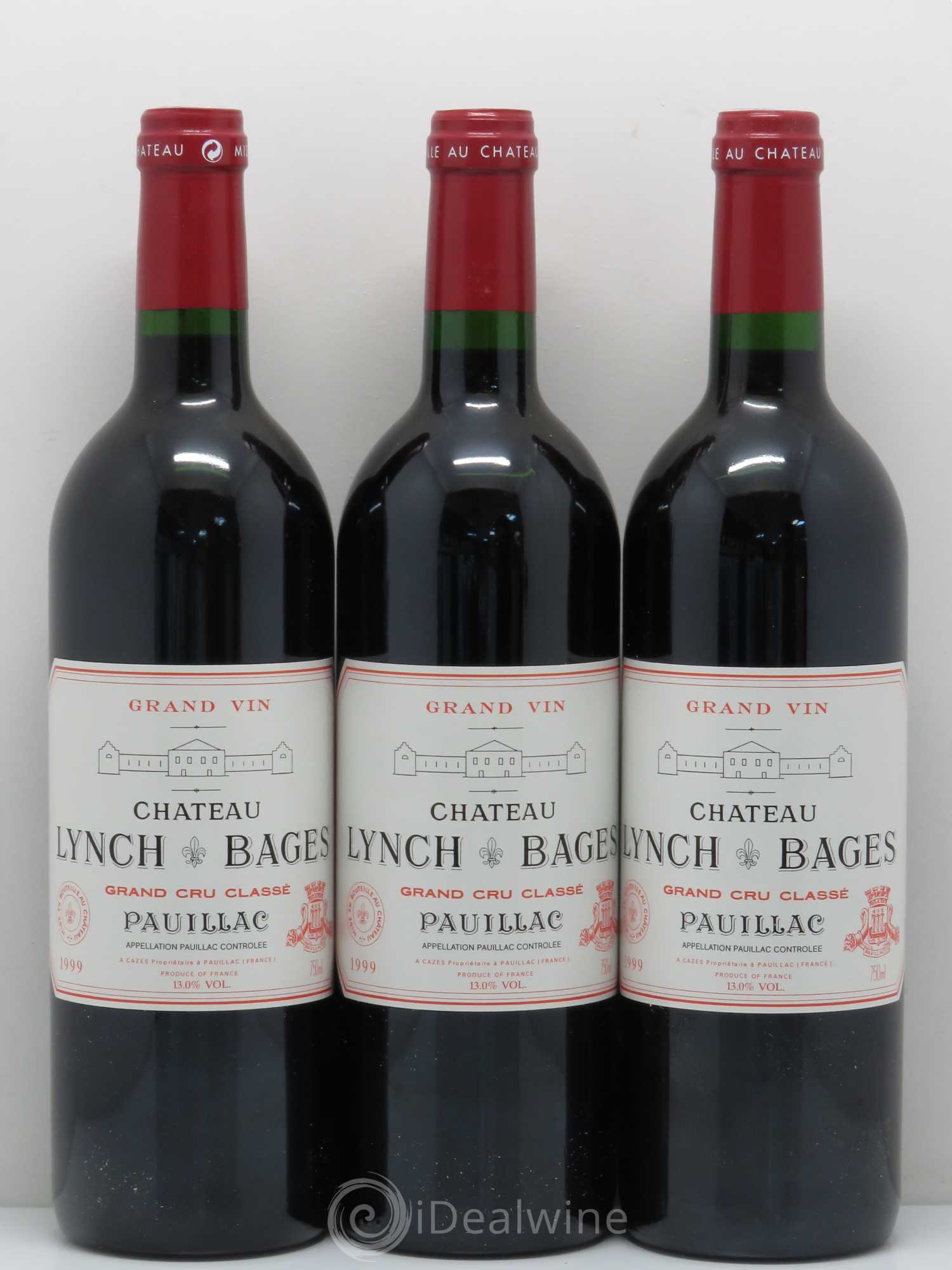 Château Lynch Bages 5ème Grand Cru Classé 1999 - Lot de 12 bouteilles - 4
