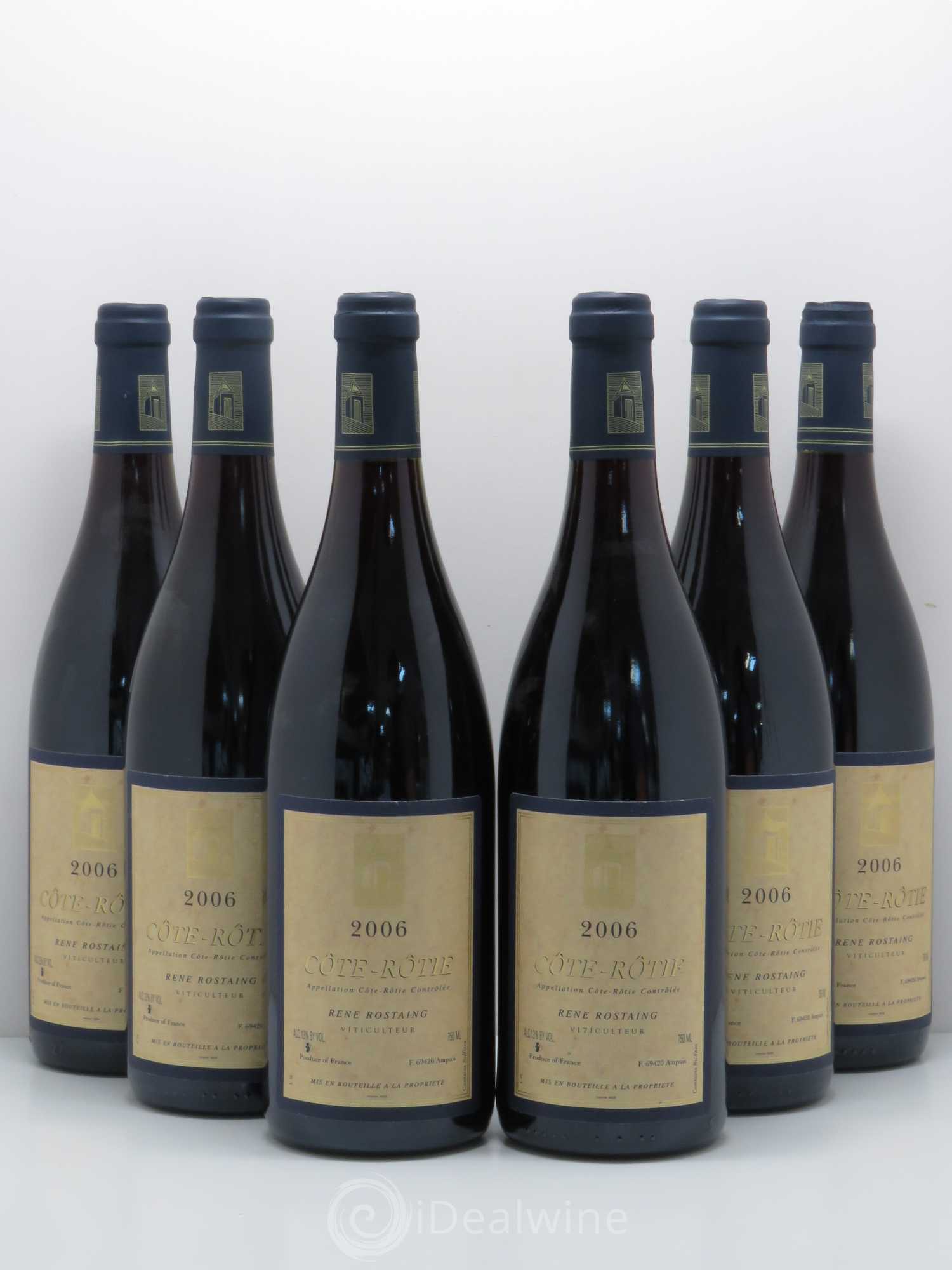 Côte-Rôtie René Rostaing 2006 - Lot de 6 bouteilles - 0