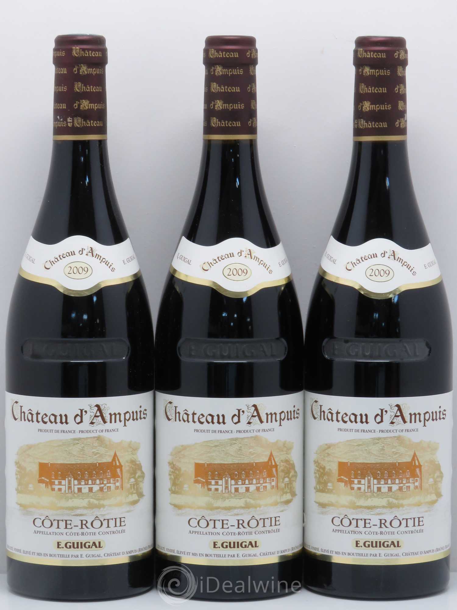 Côte-Rôtie Château d'Ampuis Guigal 2009 - Lot de 6 bouteilles - 1