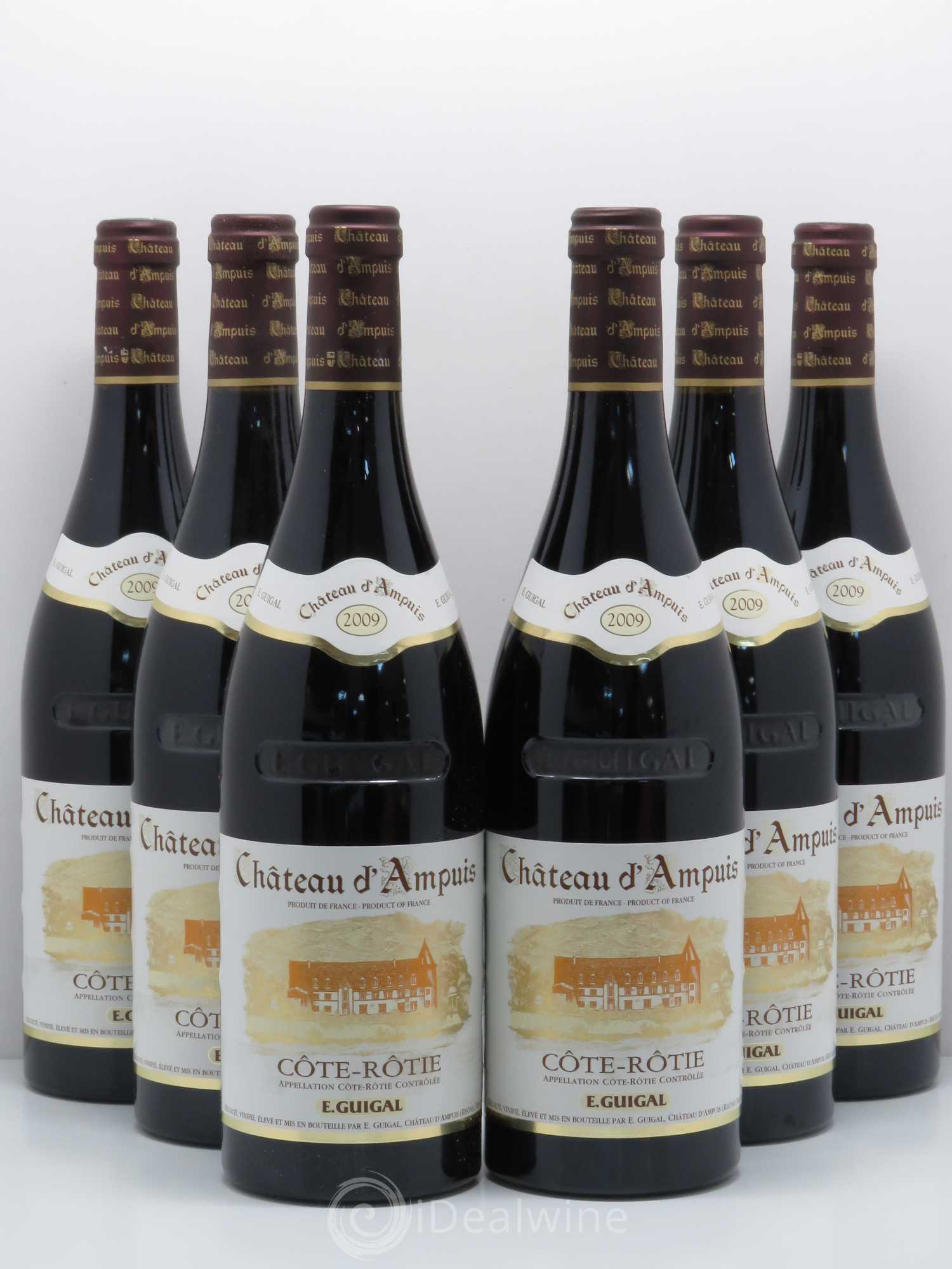 Côte-Rôtie Château d'Ampuis Guigal 2009 - Lot de 6 bouteilles - 0