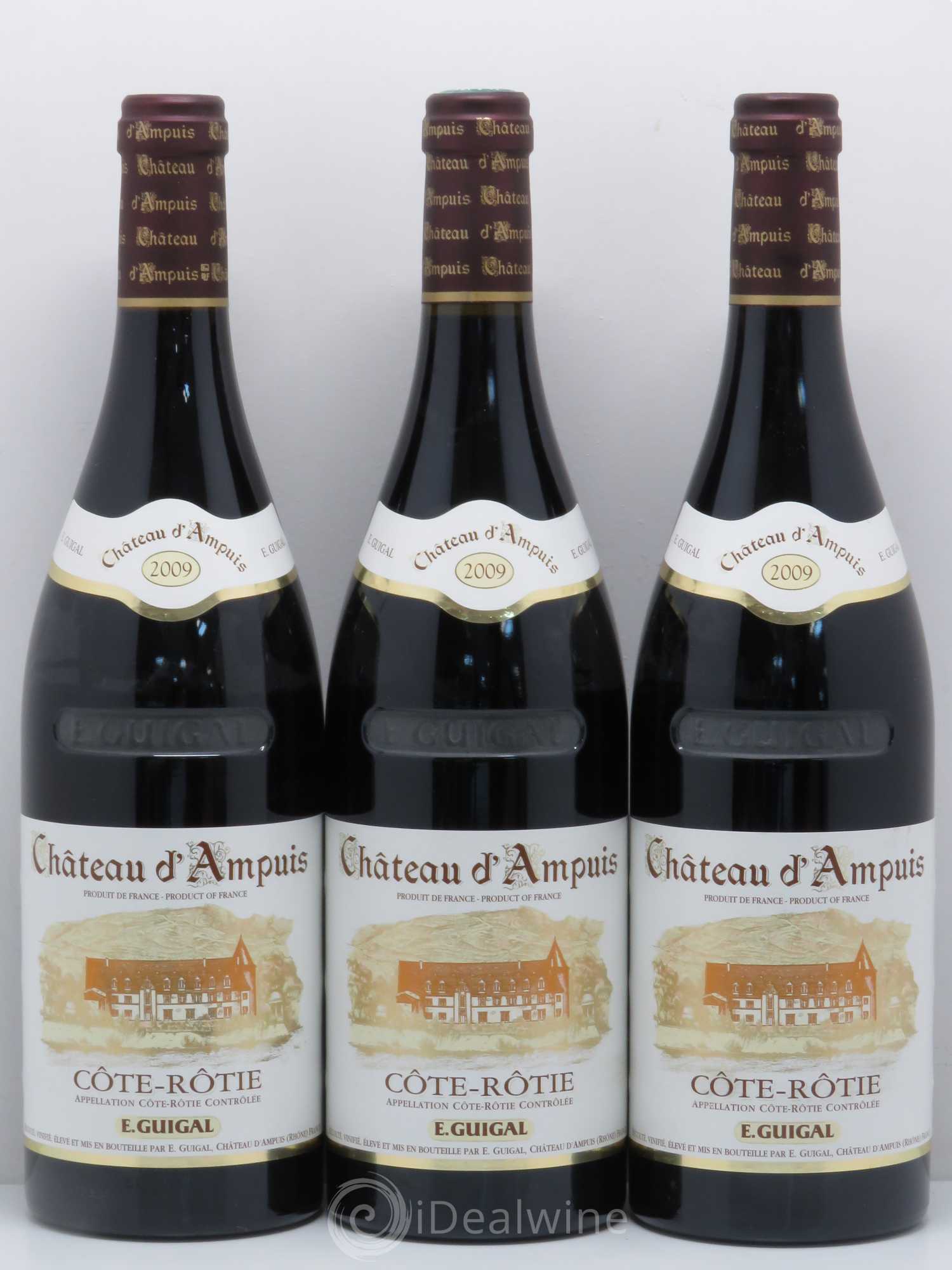 Côte-Rôtie Château d'Ampuis Guigal 2009 - Lot de 6 bouteilles - 1