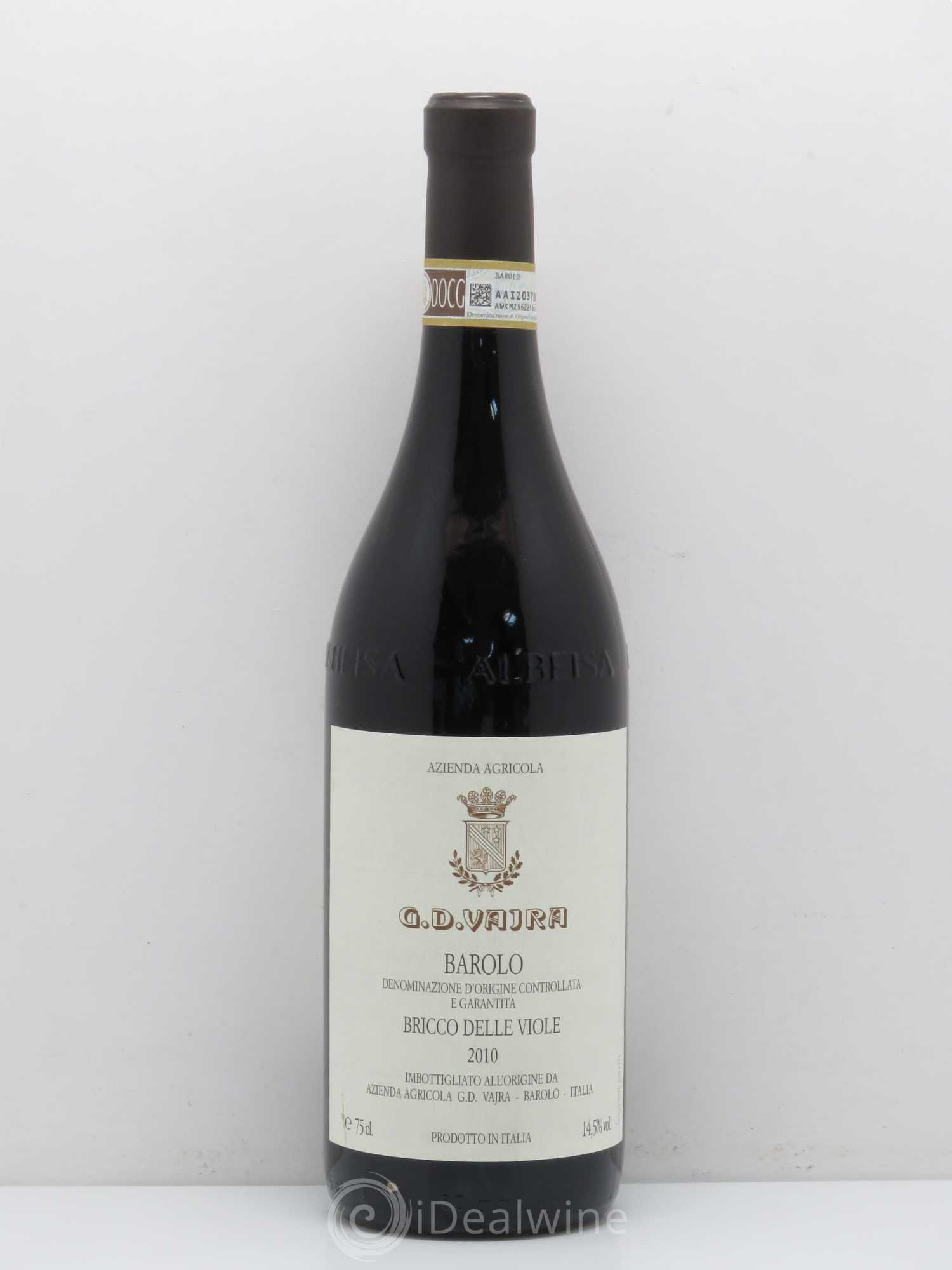 Barolo Bricco Delle Viole Vajra 2010 - Posten von 1 Flasche - 0