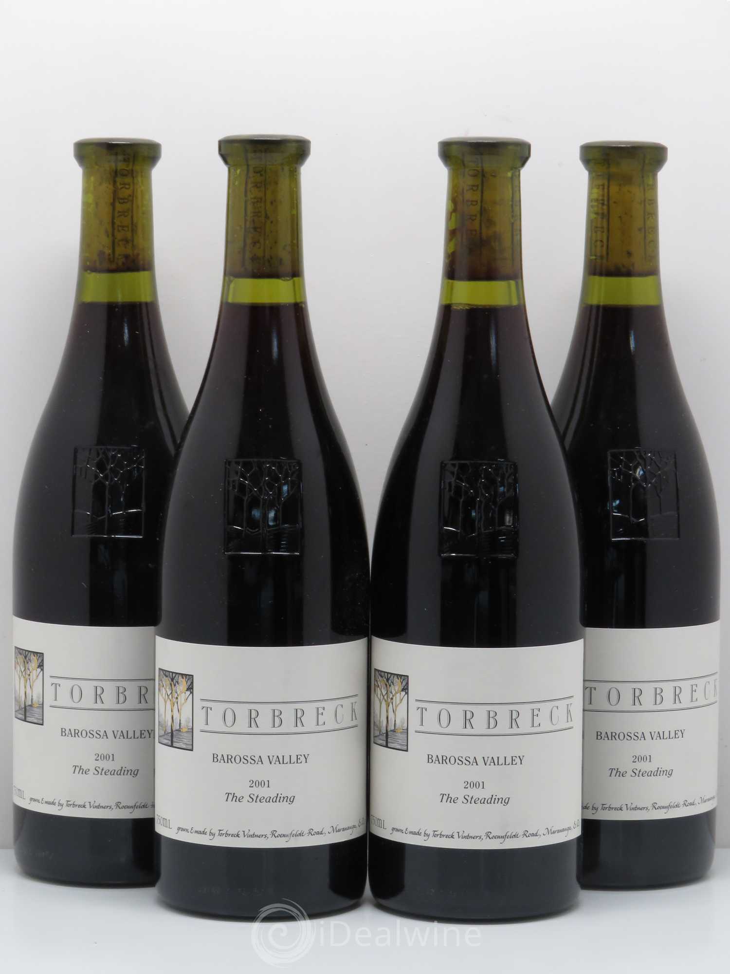 Australie Barossa Valley Torbreck The Steading 2001 - Posten von 4 Flaschen - 0