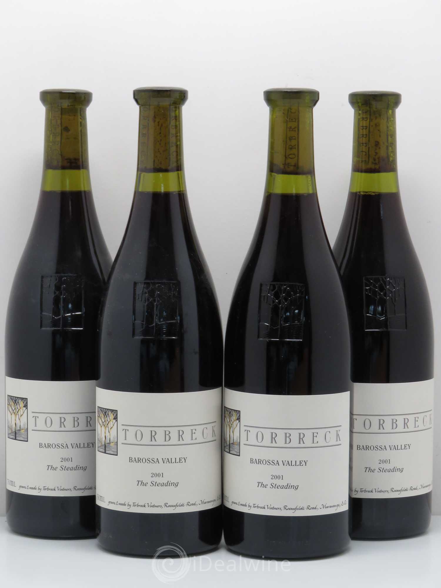 Australie Barossa Valley Torbreck The Steading 2001 - Posten von 4 Flaschen - 0