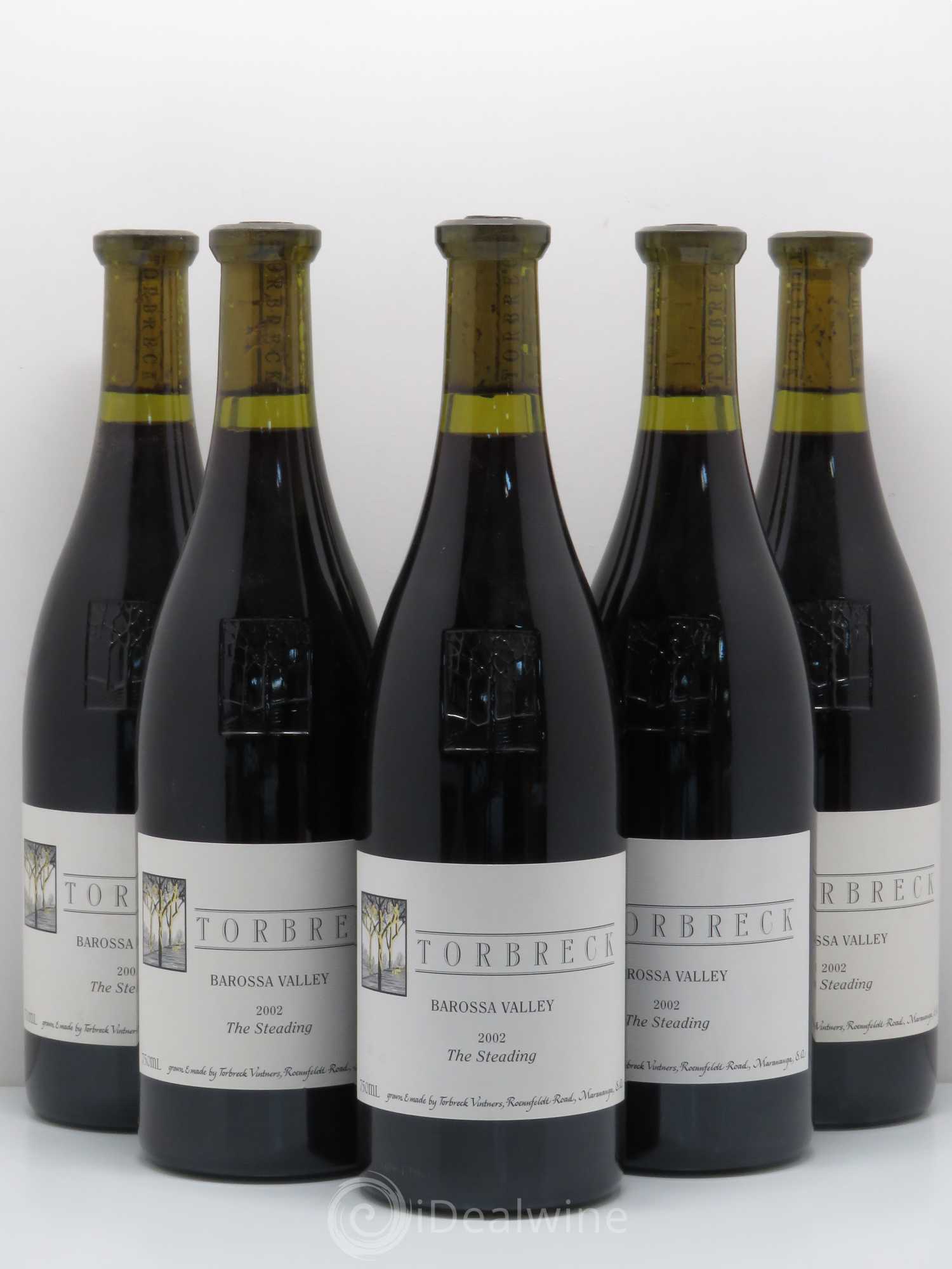 Australie Barossa Valley Torbreck The Steading 2002 - Posten von 5 Flaschen - 0