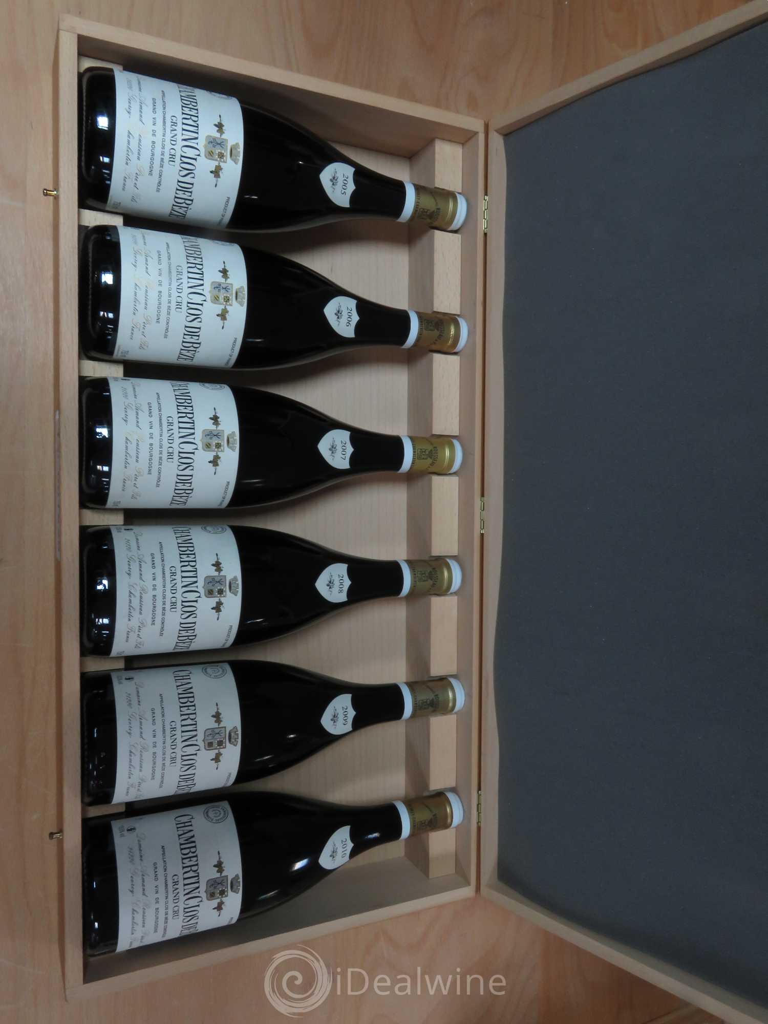 Verticale Chambertin Clos de Bèze Grand Cru Armand Rousseau (Domaine) Millésime 2005 - 2006 - 2007 - 2008 - 2009 - 2010 - Posten von 6 Flaschen - 3